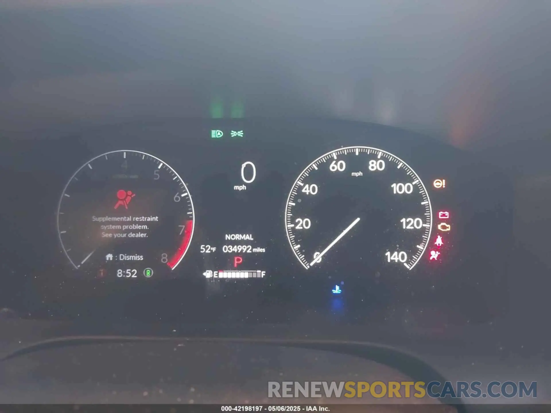 7 fotografías del automóvil dañado 3CZRZ2H32SM713385 HONDA HR-V 2025