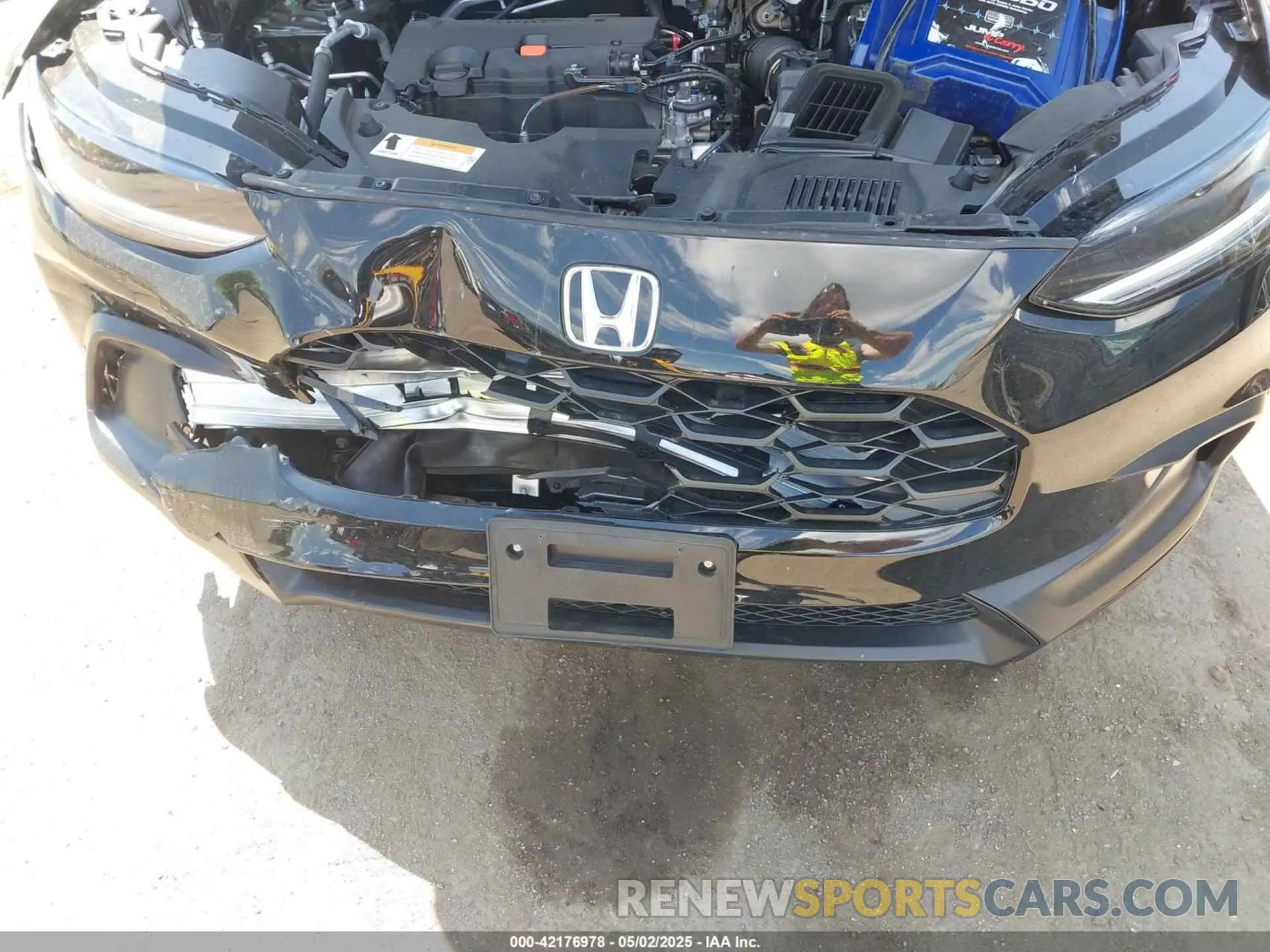 6 fotografías del automóvil dañado 3CZRZ2H32SM770069 HONDA HR-V 2025