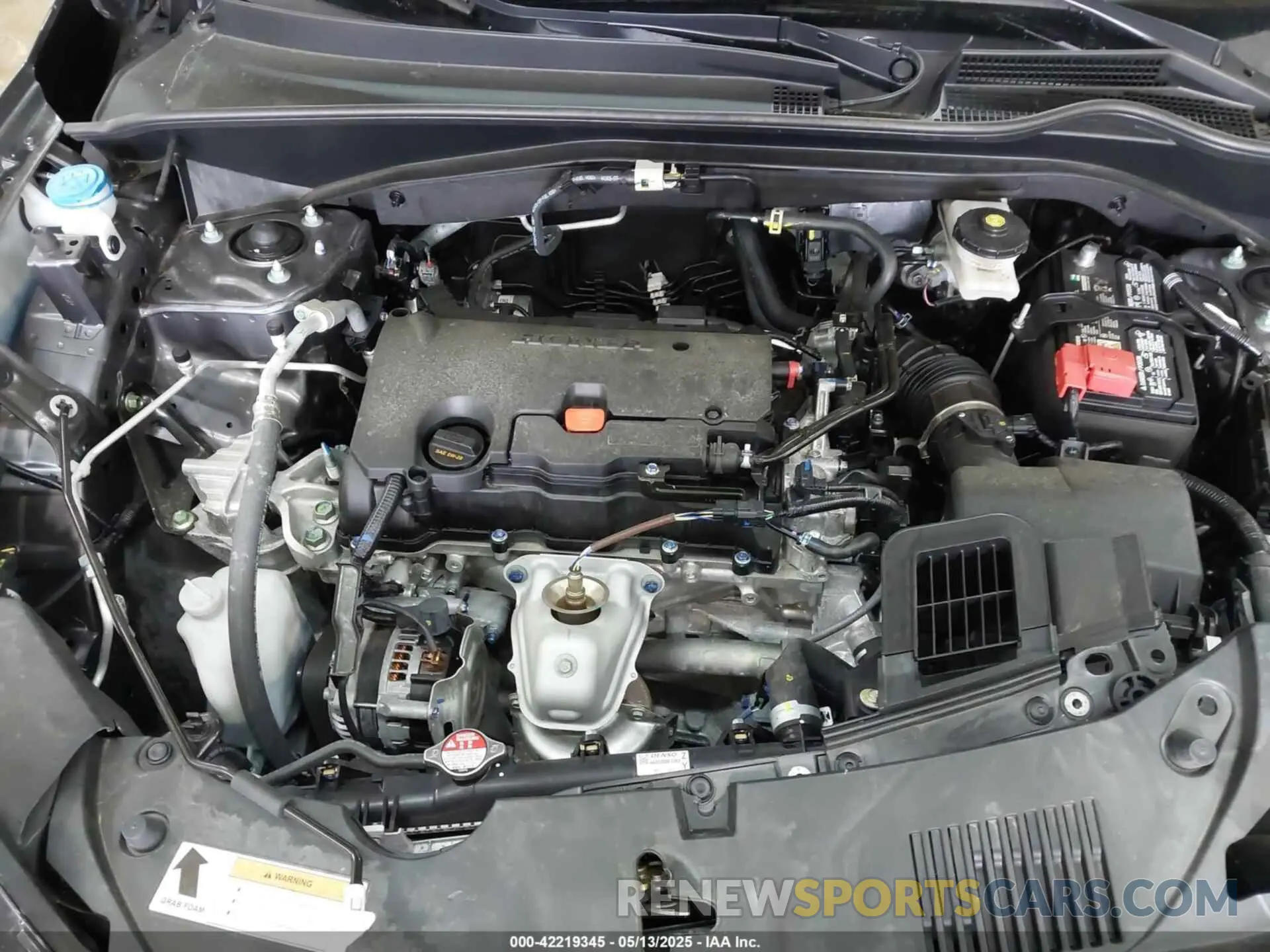 10 fotografías del automóvil dañado 3CZRZ2H34SM709614 HONDA HR-V 2025