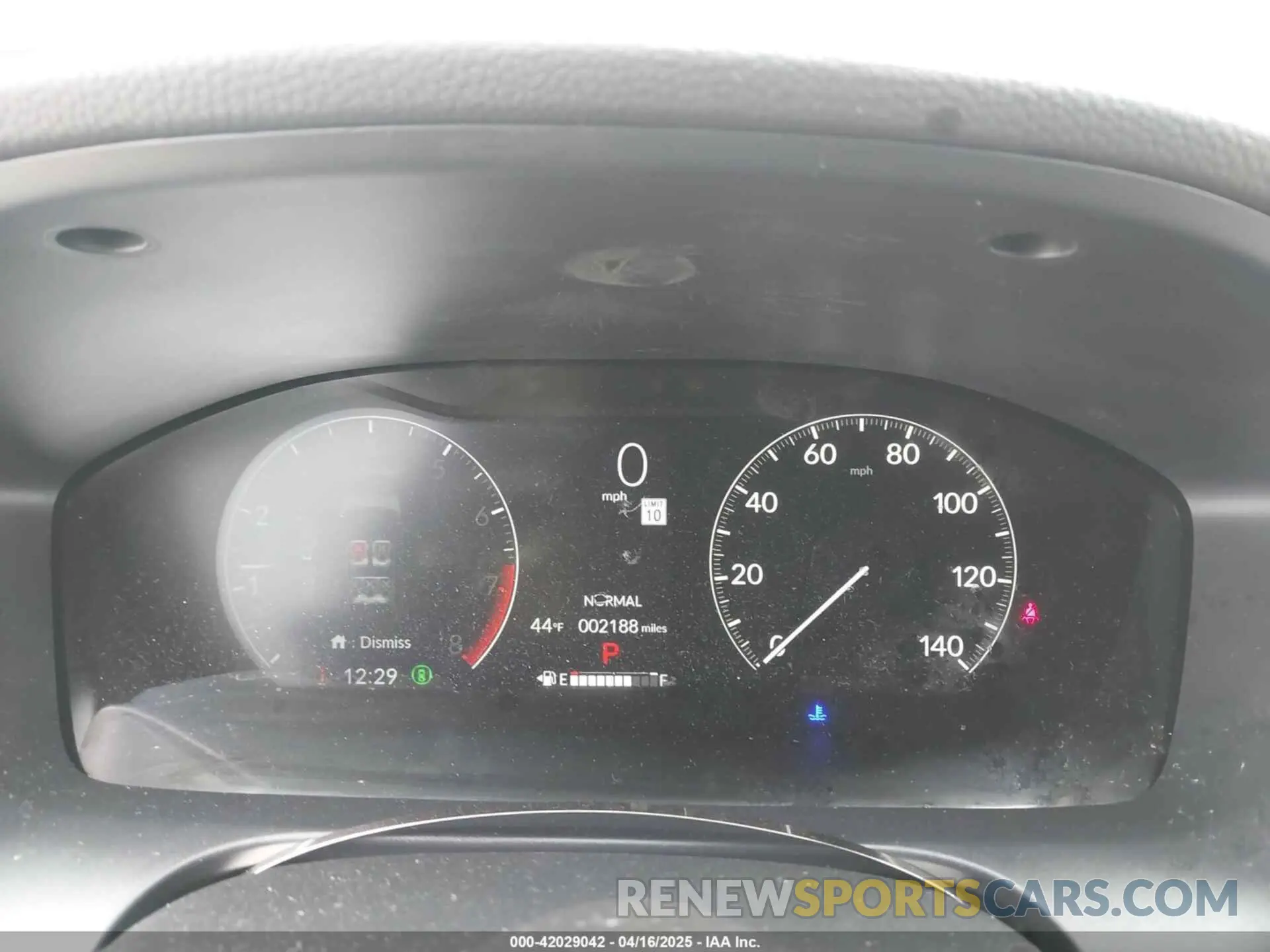 7 fotografías del automóvil dañado 3CZRZ2H36SM732358 HONDA HR-V 2025