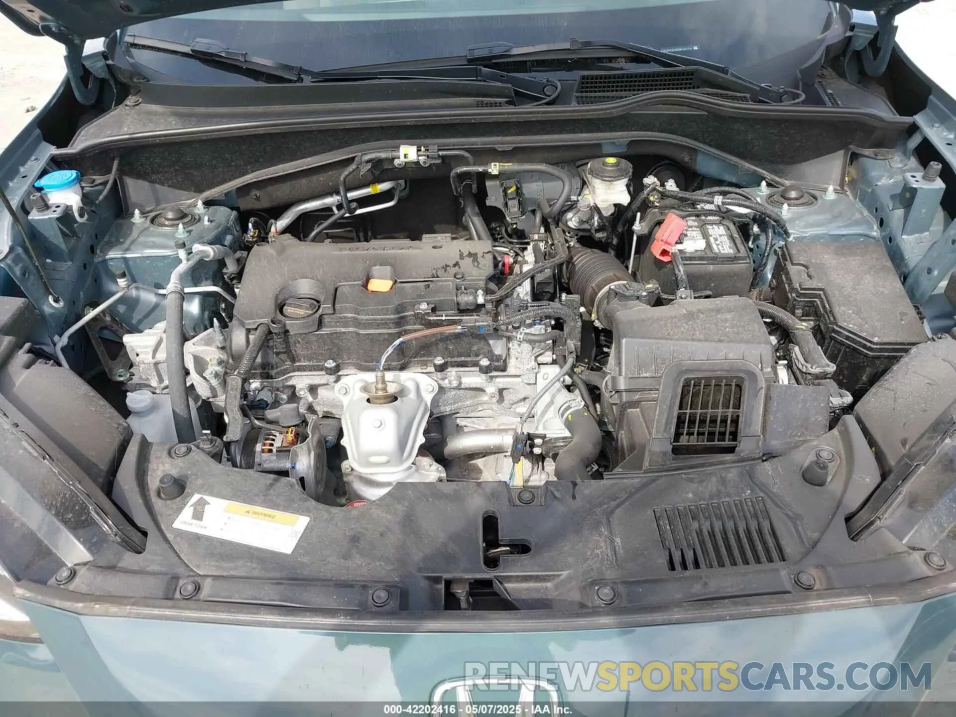 10 fotografías del automóvil dañado 3CZRZ2H36SM734174 HONDA HR-V 2025