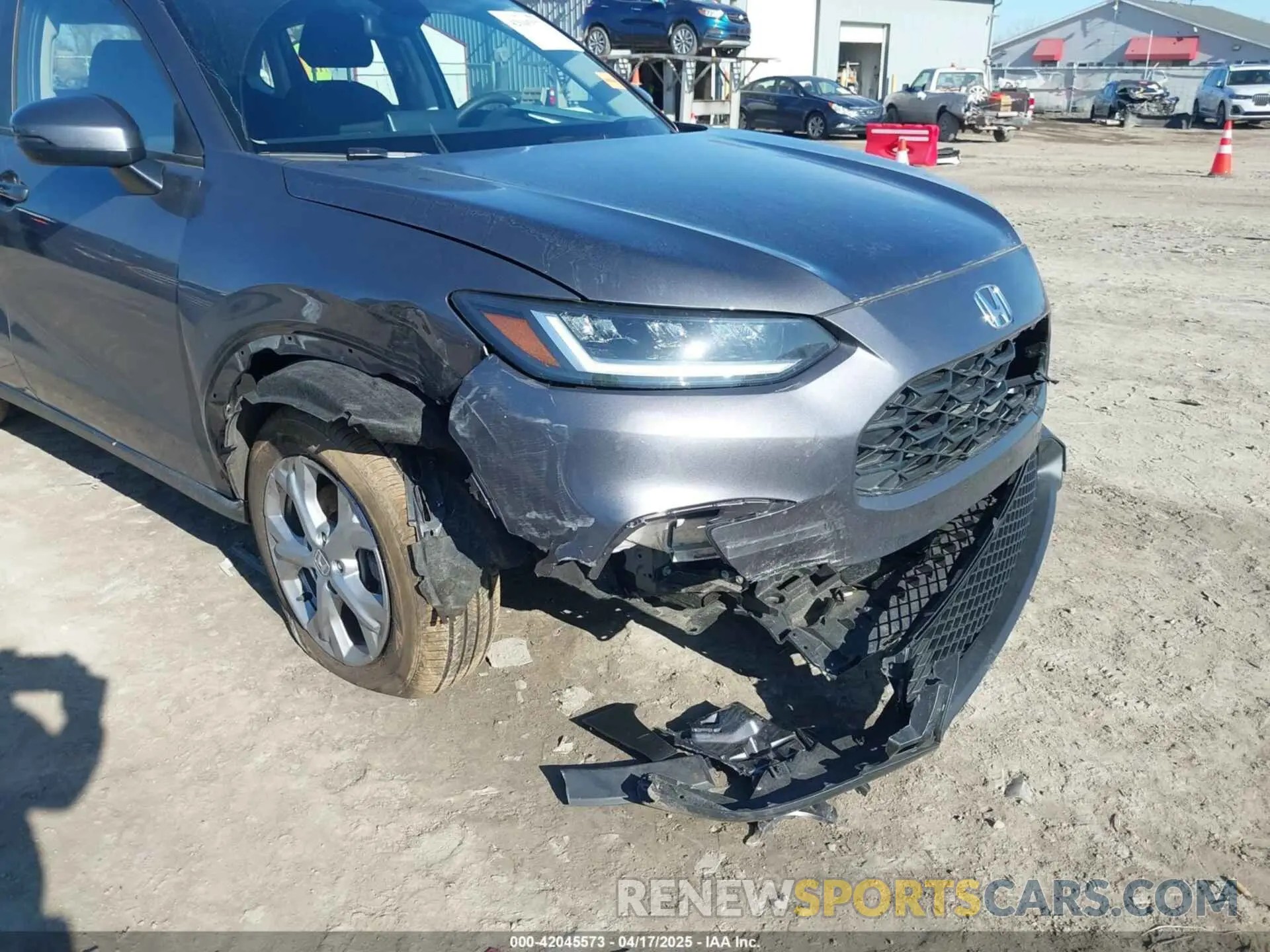 6 fotografías del automóvil dañado 3CZRZ2H36SM774271 HONDA HR-V 2025