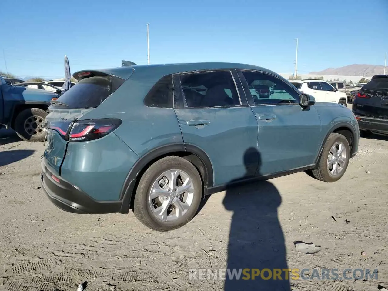 3 fotografías del automóvil dañado 3CZRZ2H38SM704836 HONDA HR-V 2025