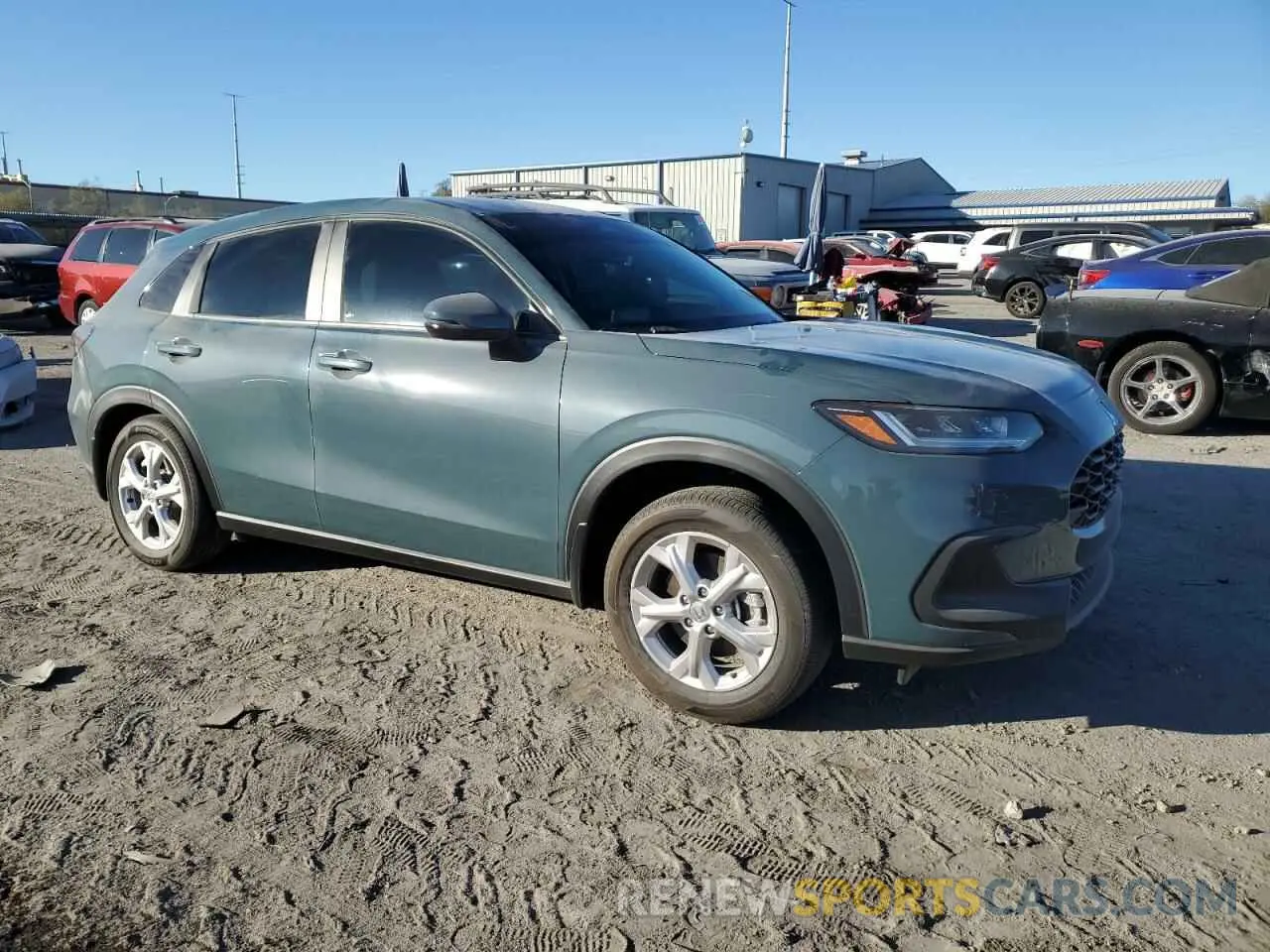 4 fotografías del automóvil dañado 3CZRZ2H38SM704836 HONDA HR-V 2025
