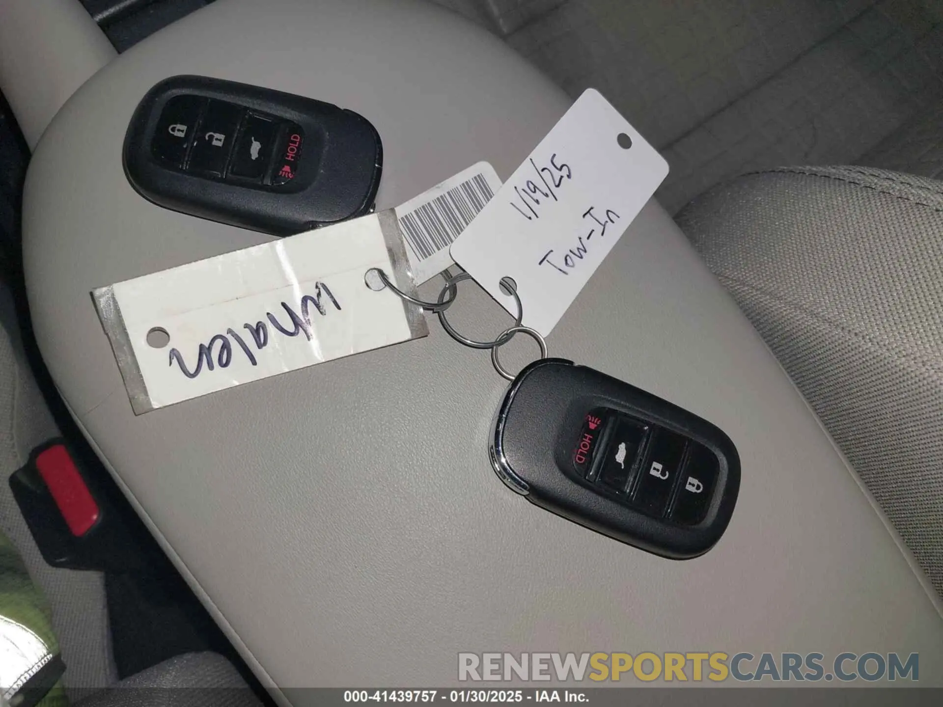 11 fotografías del automóvil dañado 3CZRZ2H38SM727503 HONDA HR-V 2025
