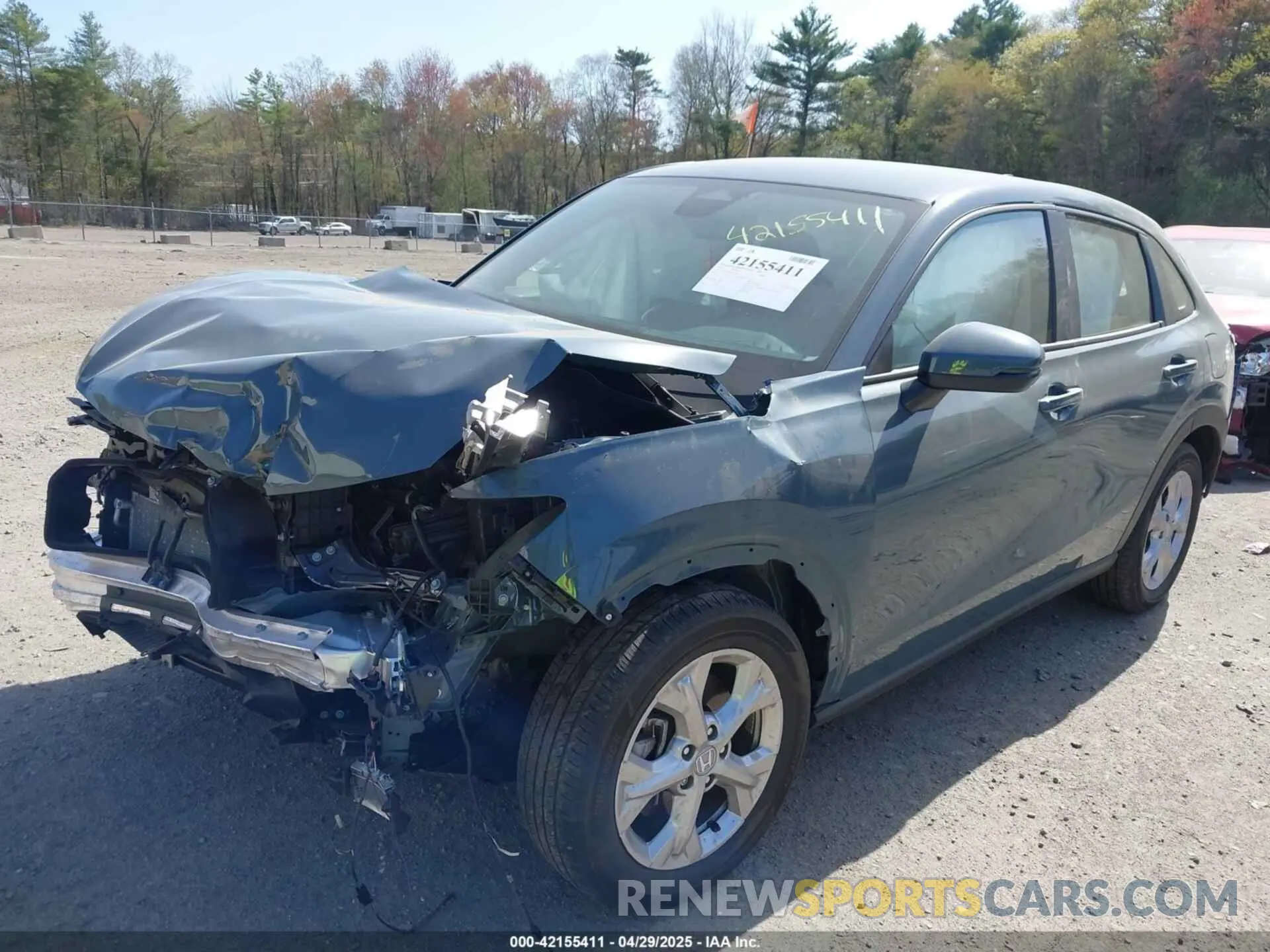 2 fotografías del automóvil dañado 3CZRZ2H38SM744186 HONDA HR-V 2025