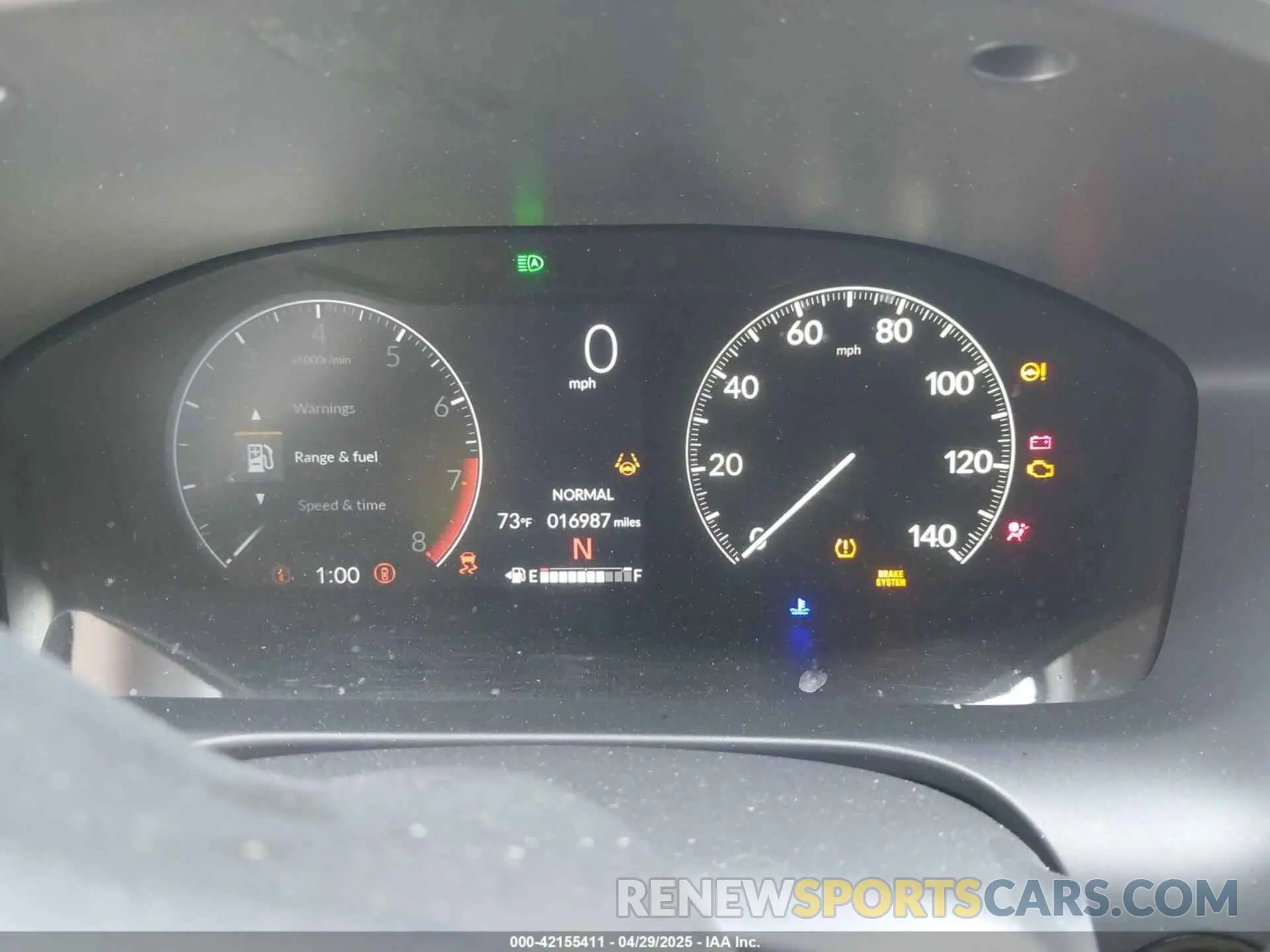 7 fotografías del automóvil dañado 3CZRZ2H38SM744186 HONDA HR-V 2025