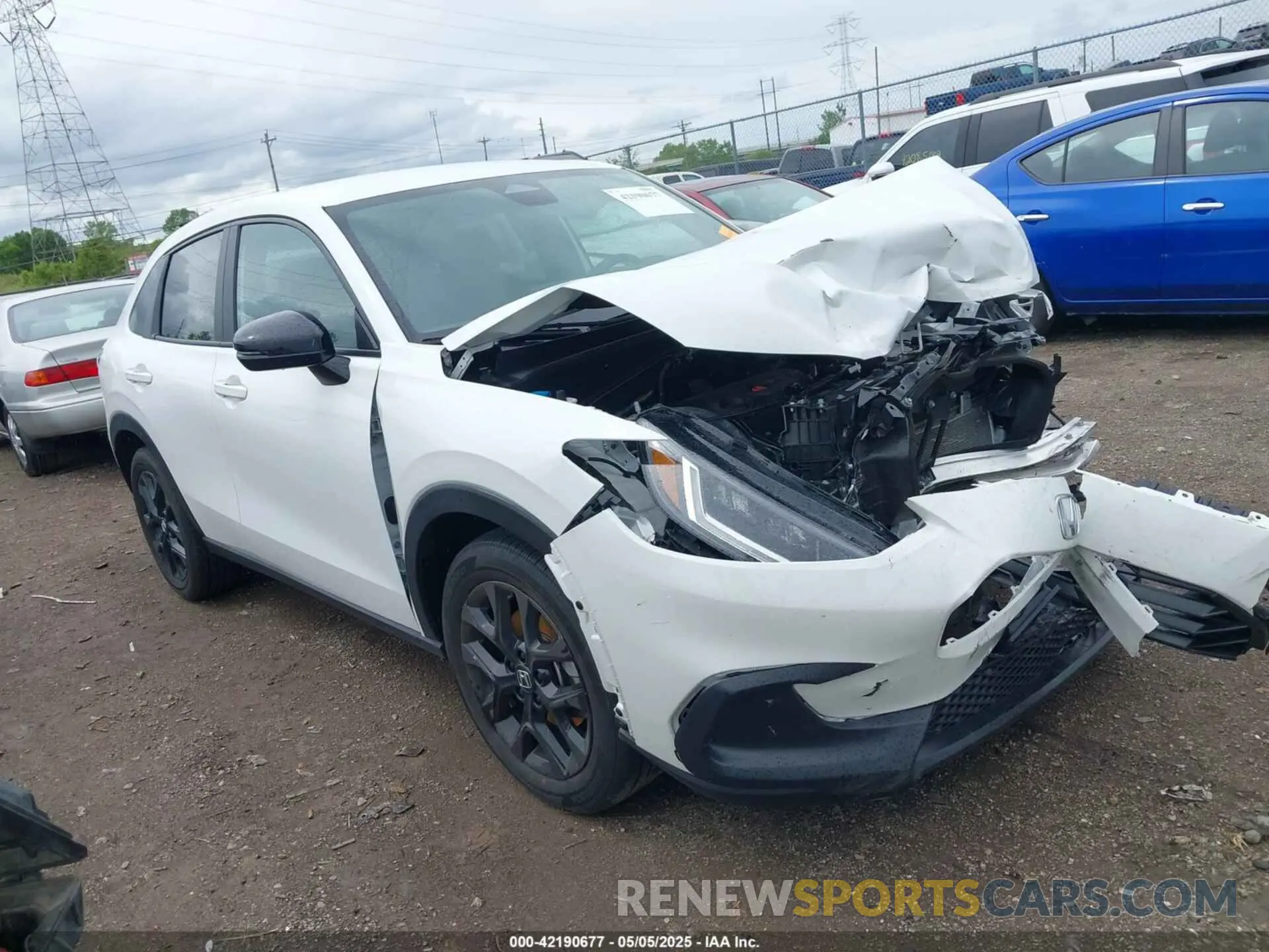 1 fotografías del automóvil dañado 3CZRZ2H51SM705554 HONDA HR-V 2025