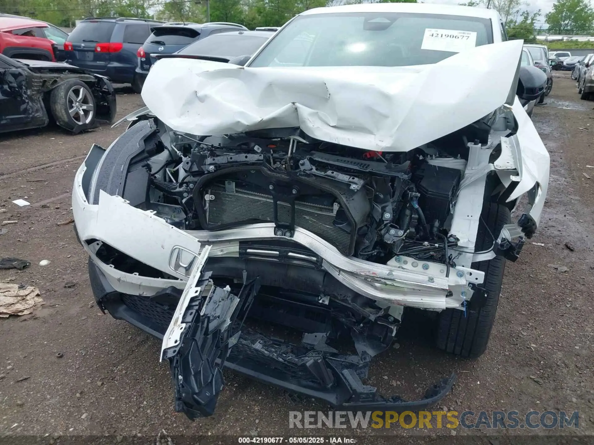 6 fotografías del automóvil dañado 3CZRZ2H51SM705554 HONDA HR-V 2025