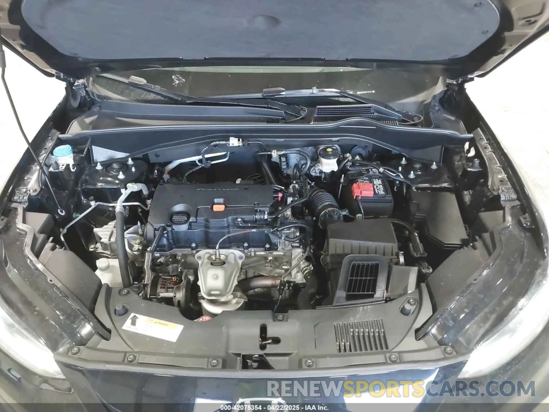 10 fotografías del automóvil dañado 3CZRZ2H53SM749720 HONDA HR-V 2025