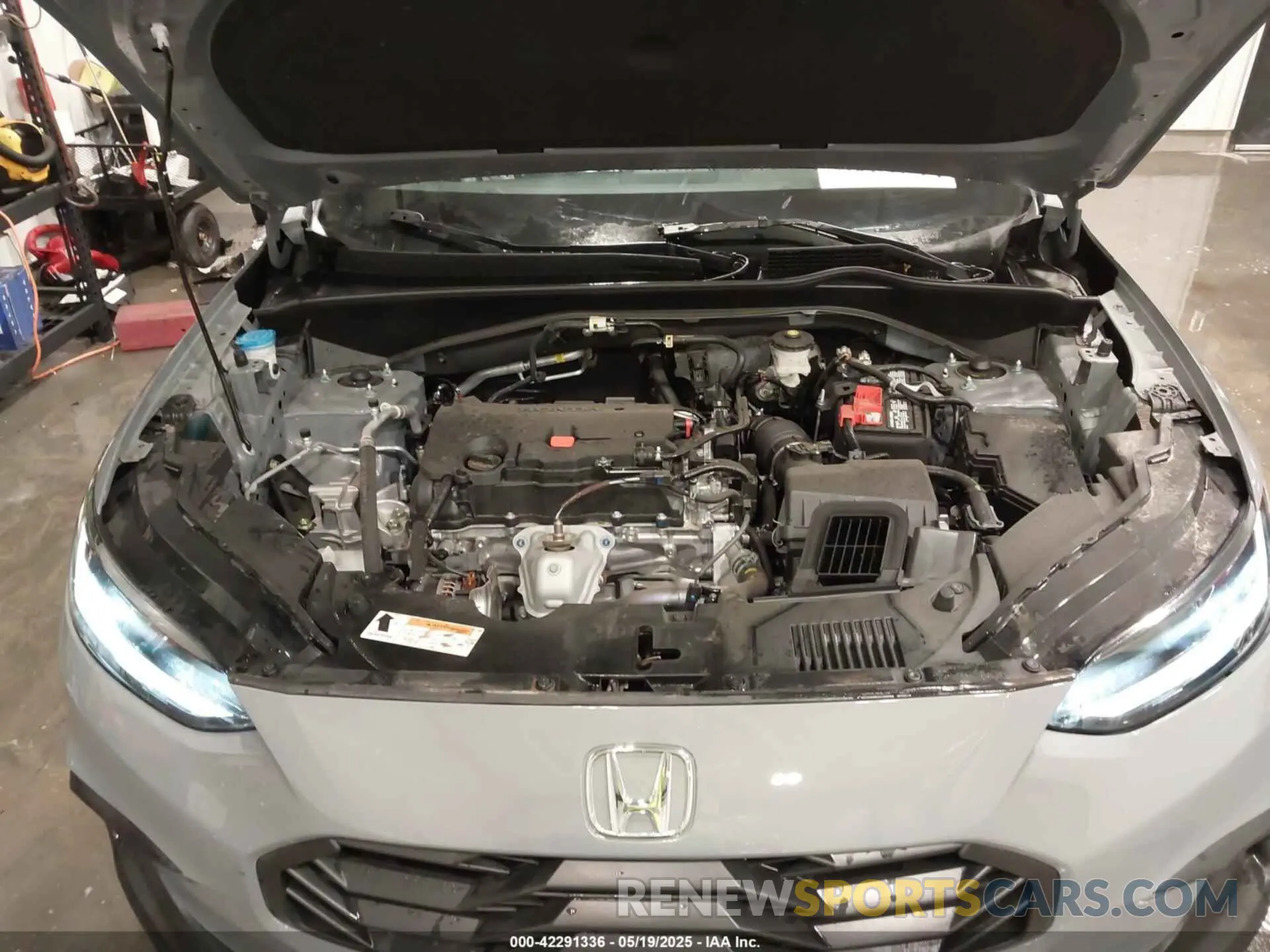 10 fotografías del automóvil dañado 3CZRZ2H54SM729640 HONDA HR-V 2025