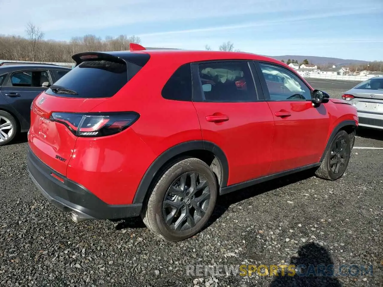 3 fotografías del automóvil dañado 3CZRZ2H54SM731114 HONDA HR-V 2025