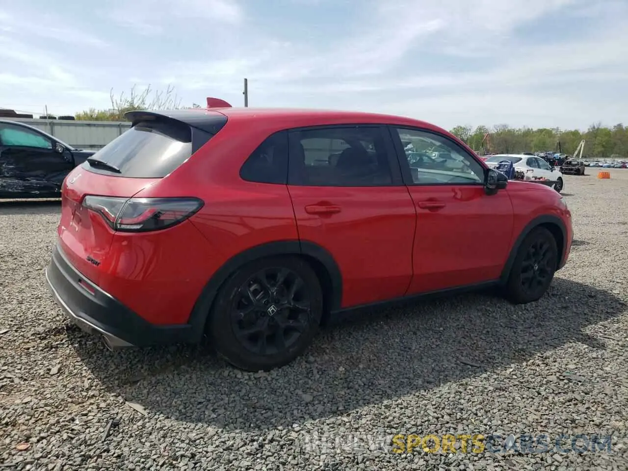 3 fotografías del automóvil dañado 3CZRZ2H55SM706593 HONDA HR-V 2025