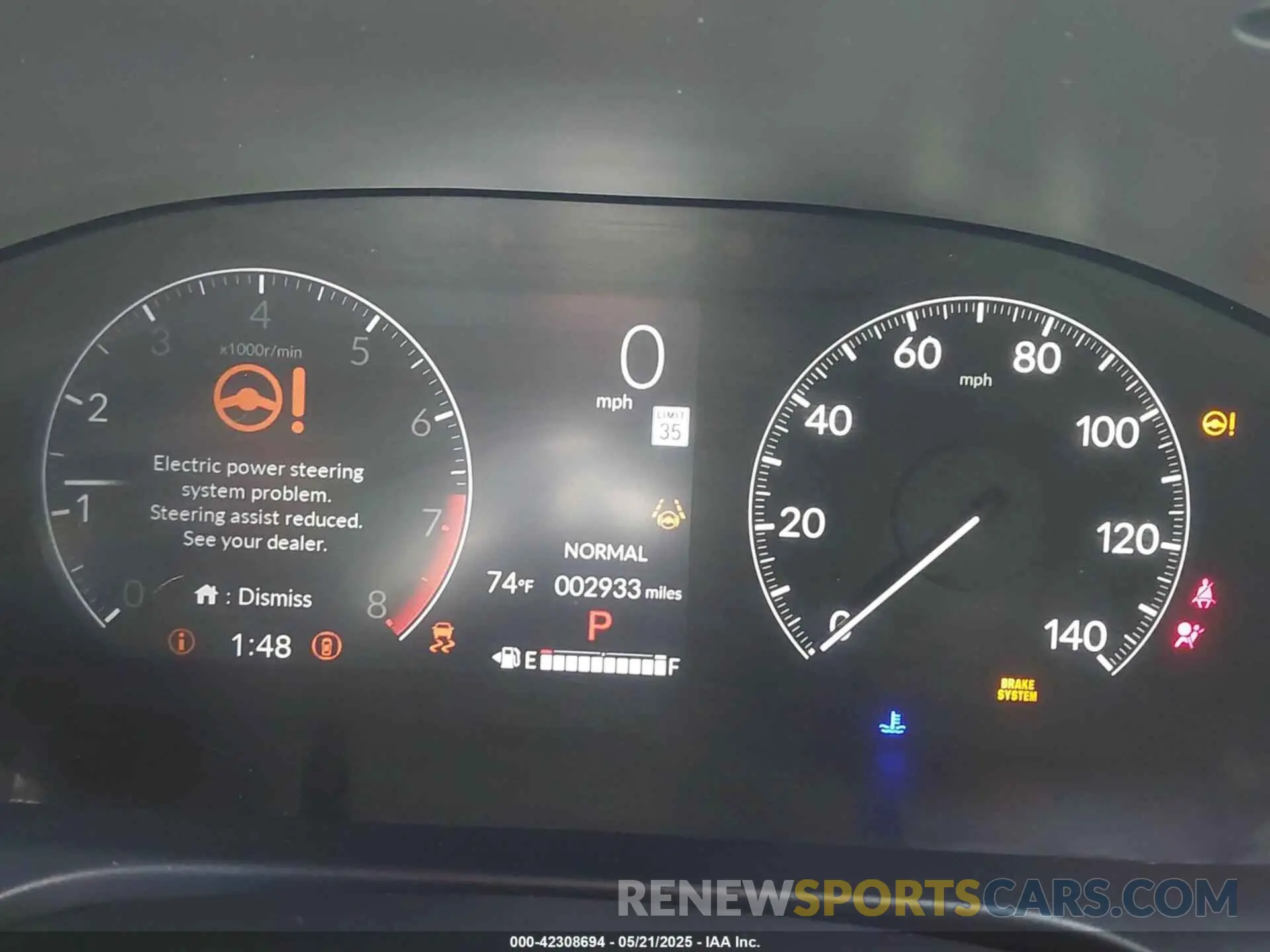 7 fotografías del automóvil dañado 3CZRZ2H55SM735947 HONDA HR-V 2025