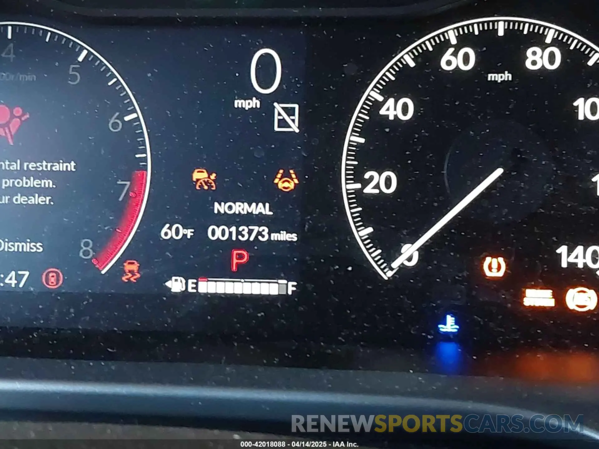 16 fotografías del automóvil dañado 3CZRZ2H55SM749671 HONDA HR-V 2025