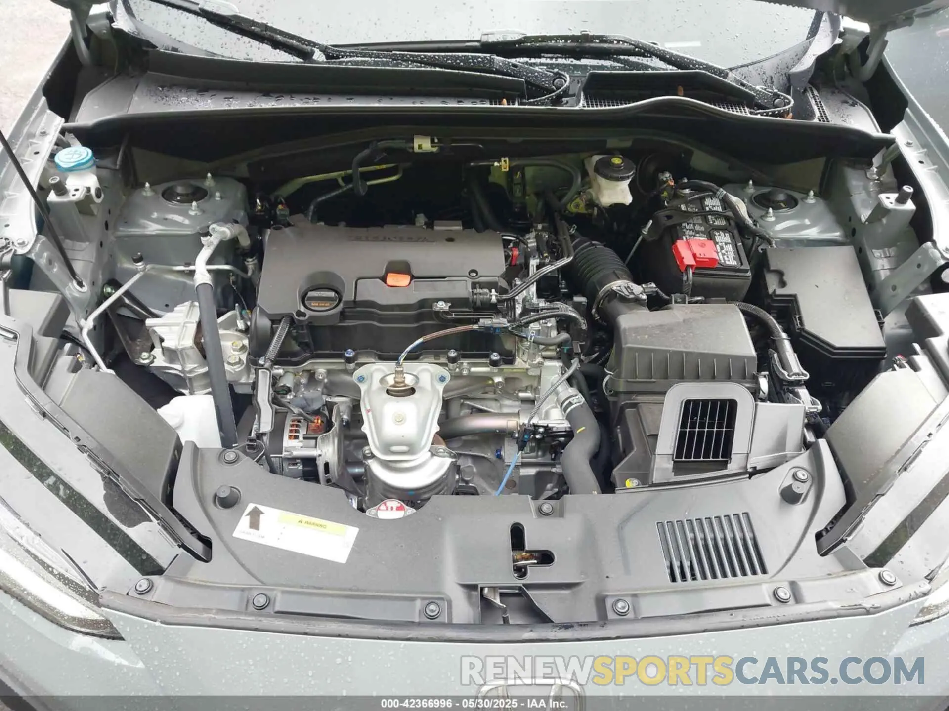 10 fotografías del automóvil dañado 3CZRZ2H56SM780900 HONDA HR-V 2025