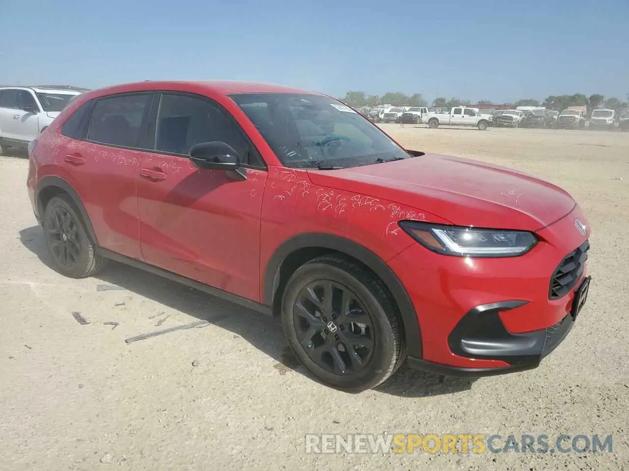 4 fotografías del automóvil dañado 3CZRZ2H58SM718608 HONDA HR-V 2025