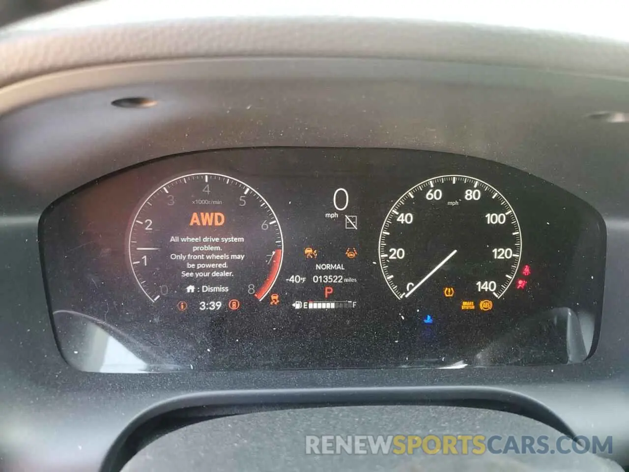 9 fotografías del automóvil dañado 3CZRZ2H58SM724716 HONDA HR-V 2025