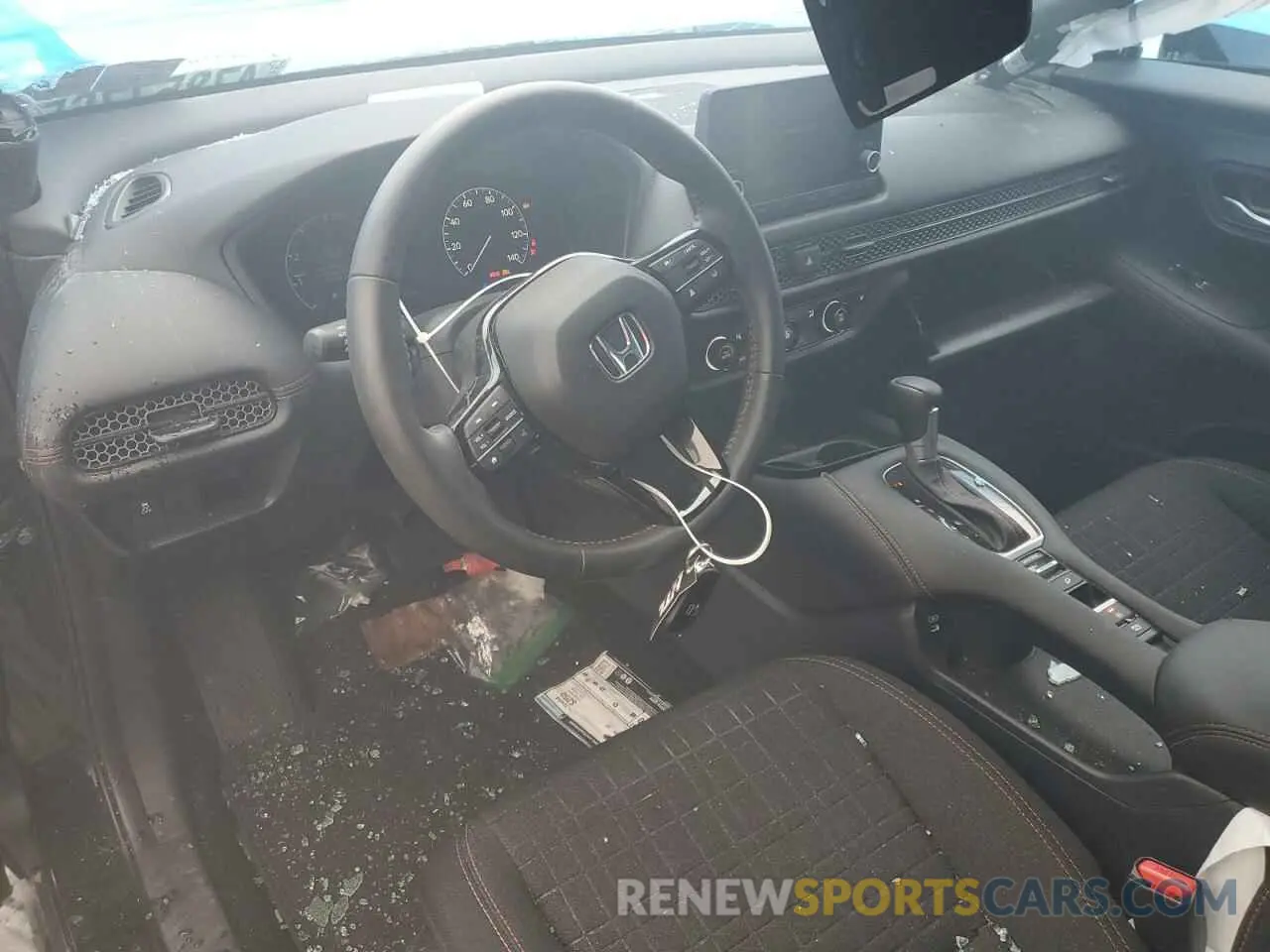 8 fotografías del automóvil dañado 3CZRZ2H59SM721176 HONDA HR-V 2025