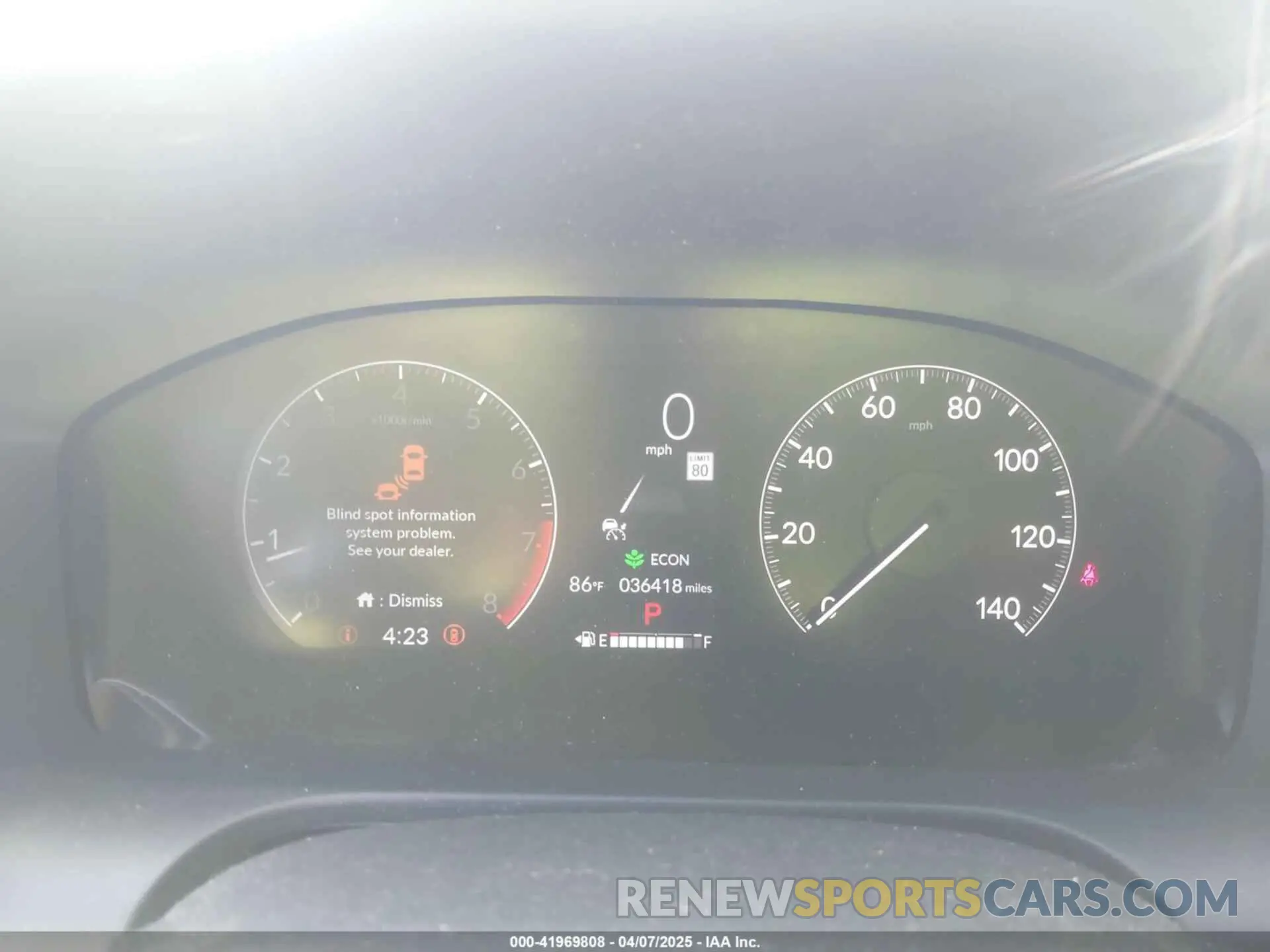 7 fotografías del automóvil dañado 3CZRZ2H59SM734655 HONDA HR-V 2025