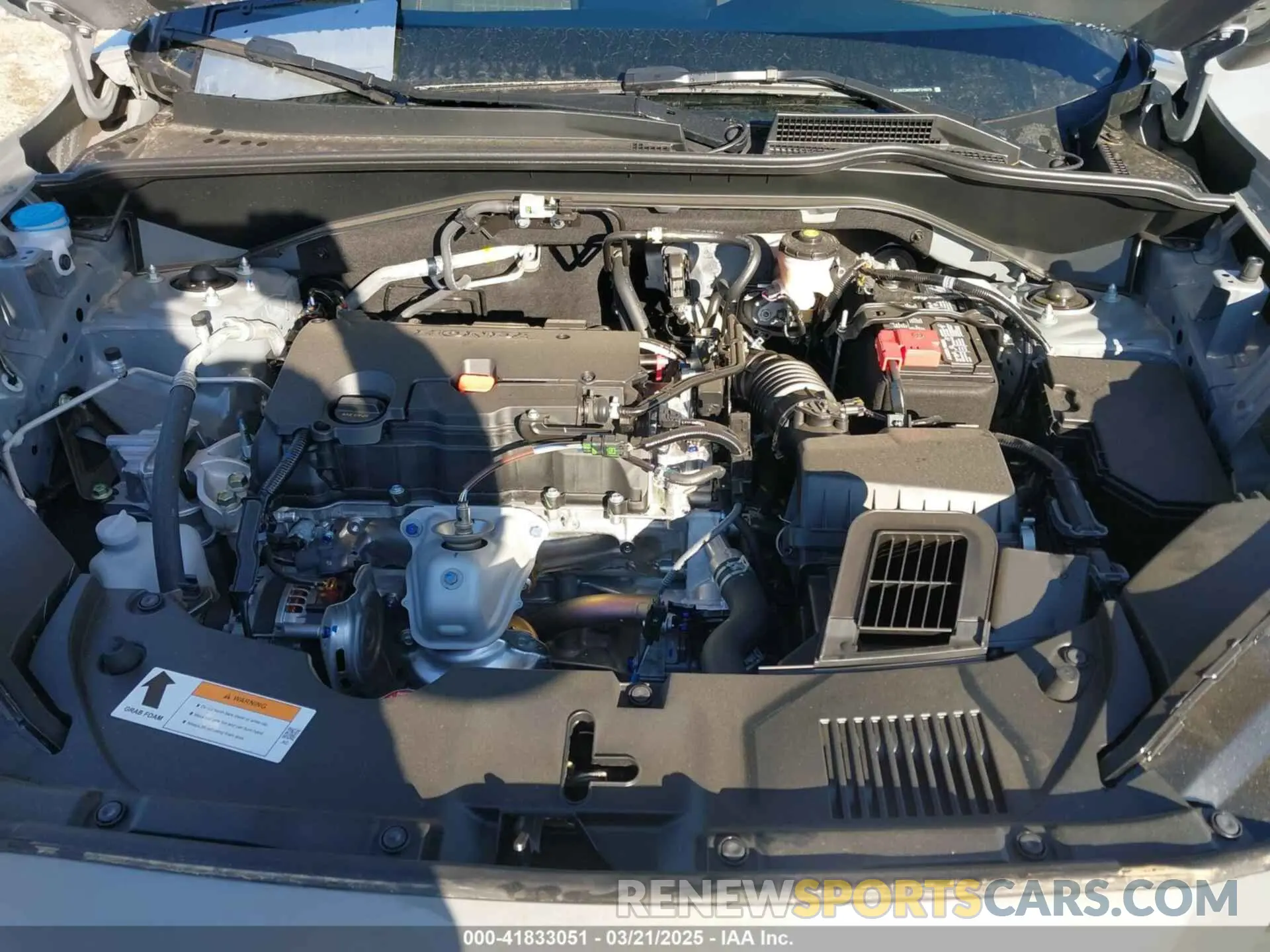 10 fotografías del automóvil dañado 3CZRZ2H5XSM734678 HONDA HR-V 2025