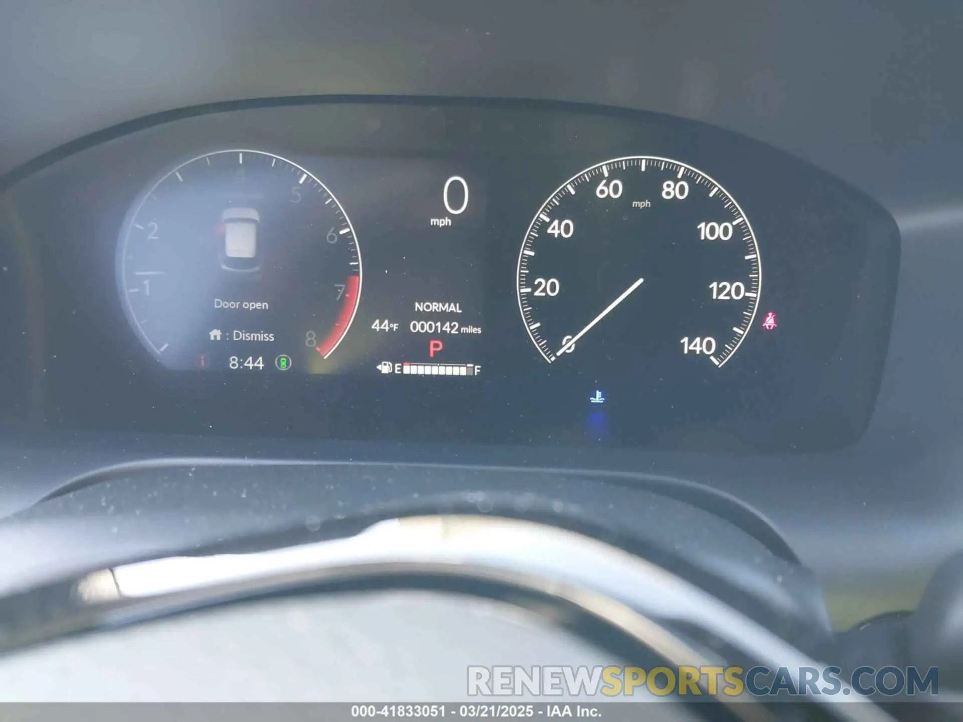 7 fotografías del automóvil dañado 3CZRZ2H5XSM734678 HONDA HR-V 2025