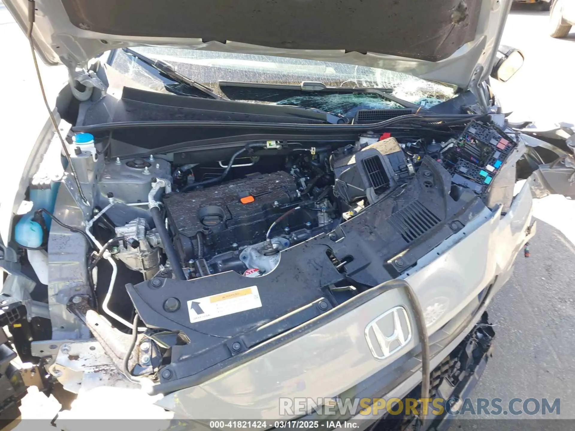 10 fotografías del automóvil dañado 3CZRZ2H5XSM742795 HONDA HR-V 2025