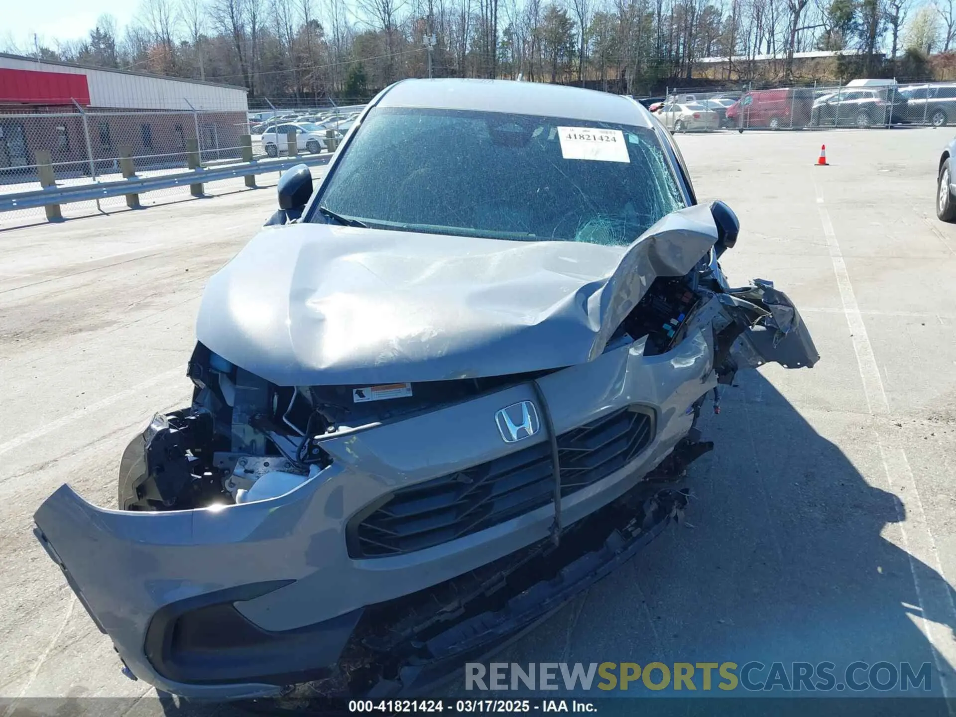 6 fotografías del automóvil dañado 3CZRZ2H5XSM742795 HONDA HR-V 2025
