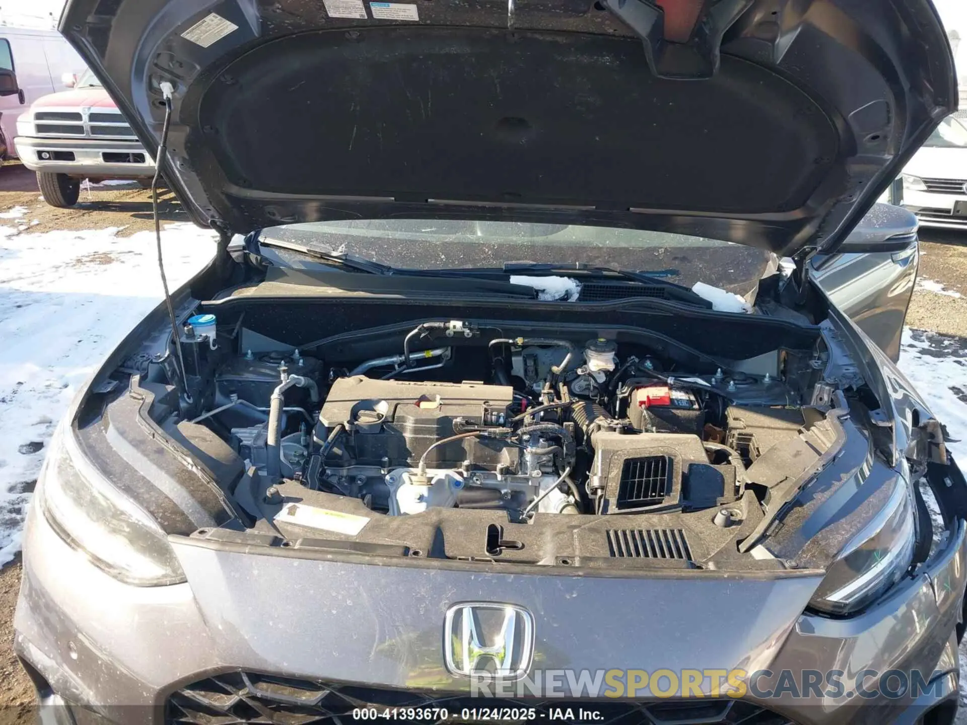 10 fotografías del automóvil dañado 3CZRZ2H70SM736036 HONDA HR-V 2025