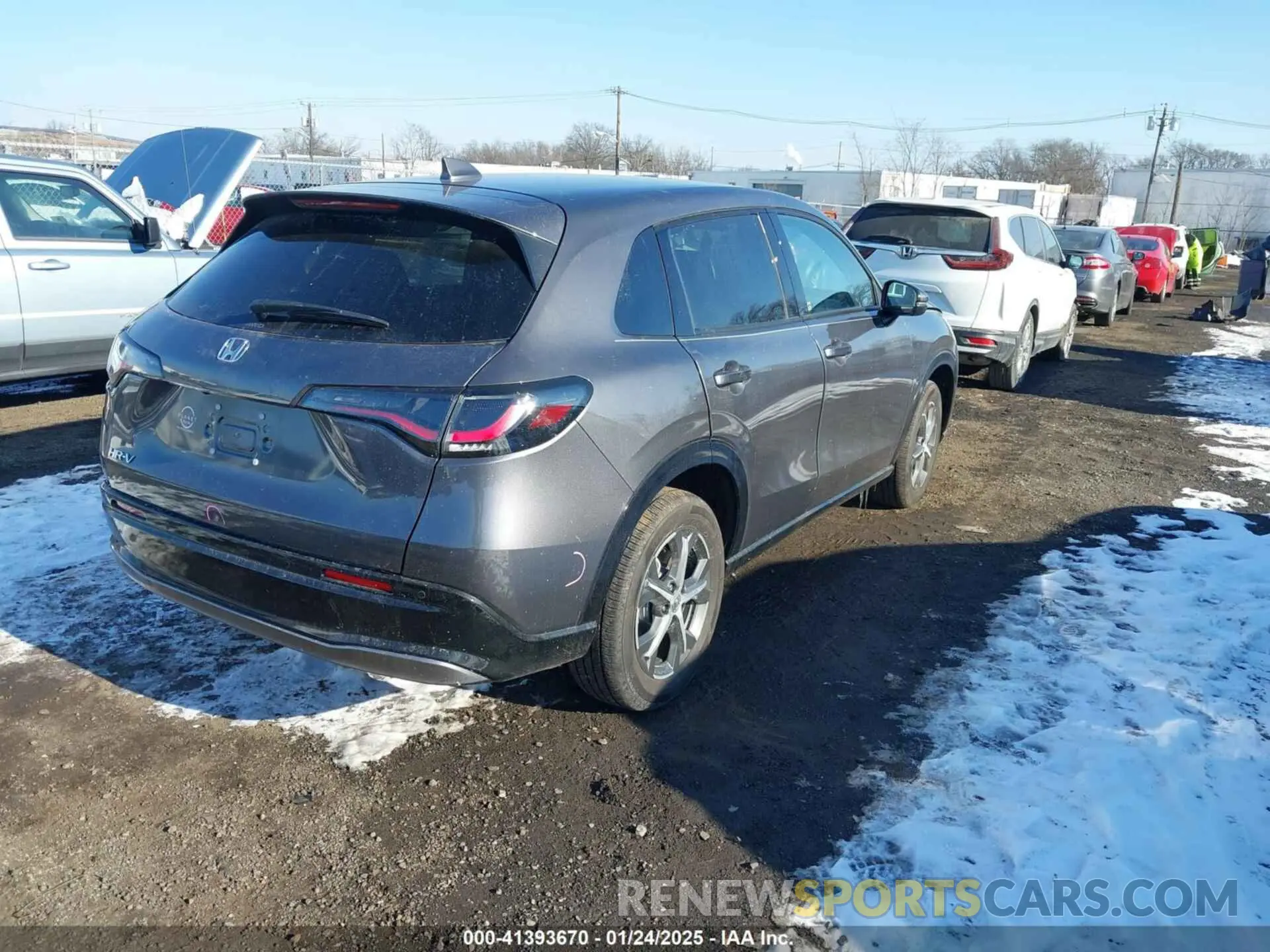4 fotografías del automóvil dañado 3CZRZ2H70SM736036 HONDA HR-V 2025