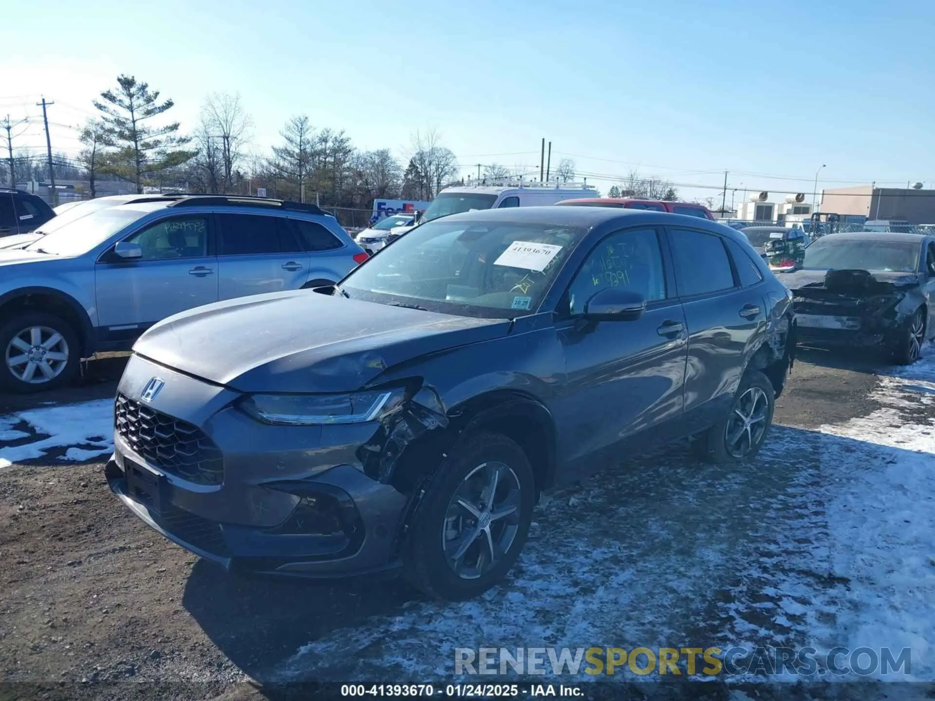 6 fotografías del automóvil dañado 3CZRZ2H70SM736036 HONDA HR-V 2025