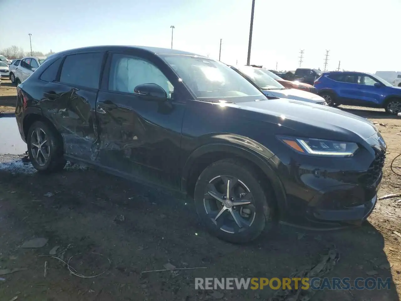 4 fotografías del automóvil dañado 3CZRZ2H71SM705927 HONDA HR-V 2025