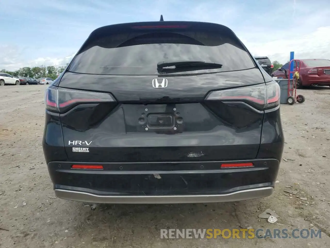 6 fotografías del automóvil dañado 3CZRZ2H72SM713695 HONDA HR-V 2025