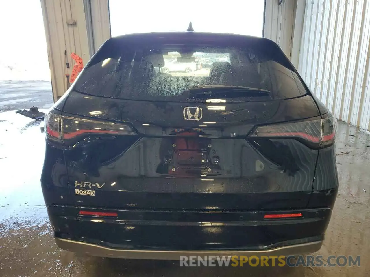 6 fotografías del automóvil dañado 3CZRZ2H74SM731230 HONDA HR-V 2025