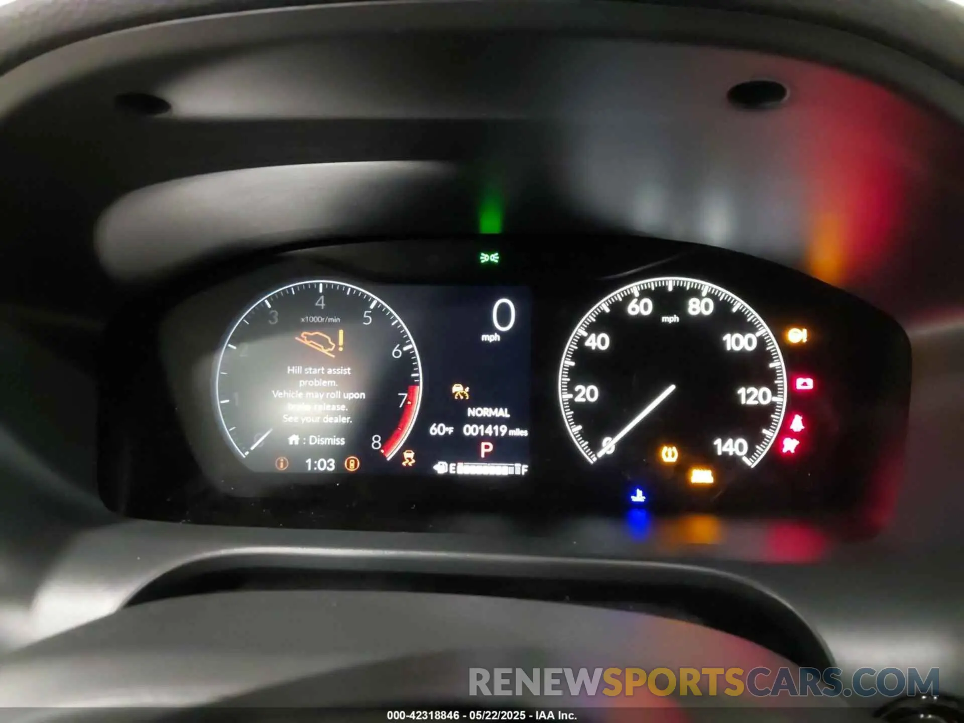 7 fotografías del automóvil dañado 3CZRZ2H75SM775916 HONDA HR-V 2025