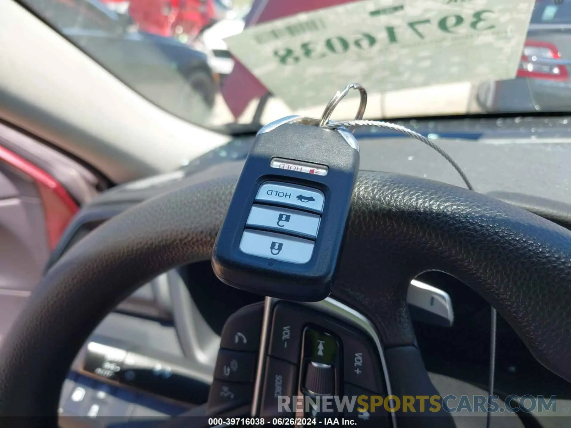 11 fotografías del automóvil dañado 19XZE4F12KE017411 HONDA INSIGHT 2019