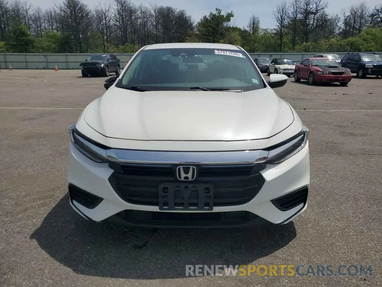 5 fotografías del automóvil dañado 19XZE4F15KE014079 HONDA INSIGHT 2019