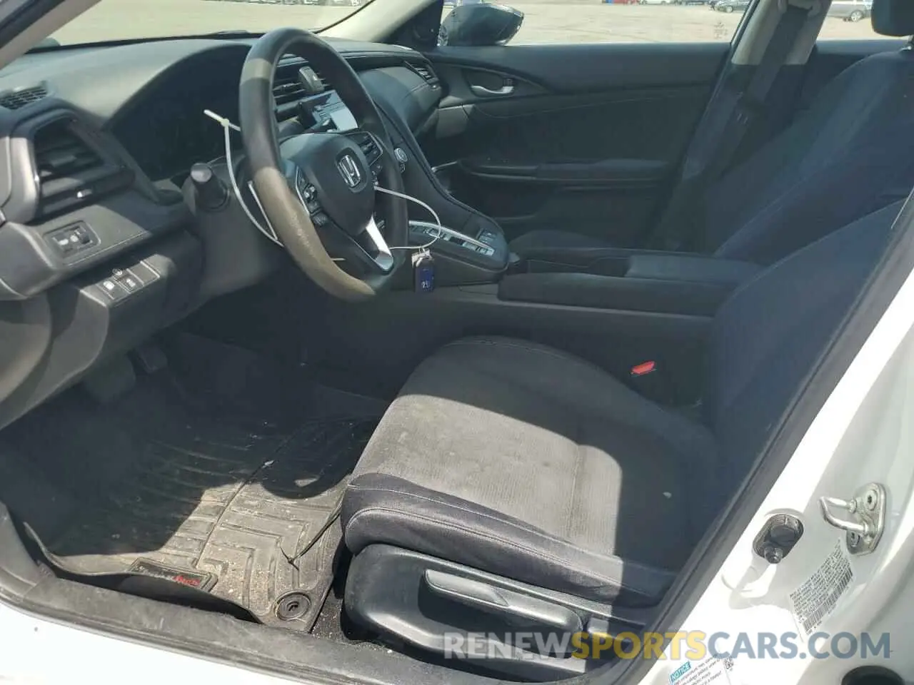 7 fotografías del automóvil dañado 19XZE4F15KE014079 HONDA INSIGHT 2019