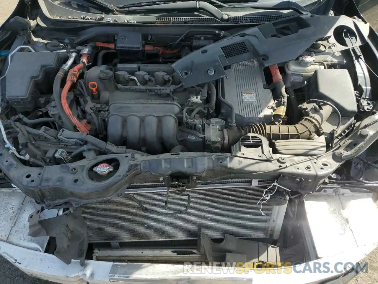 12 fotografías del automóvil dañado 19XZE4F15KE017130 HONDA INSIGHT 2019
