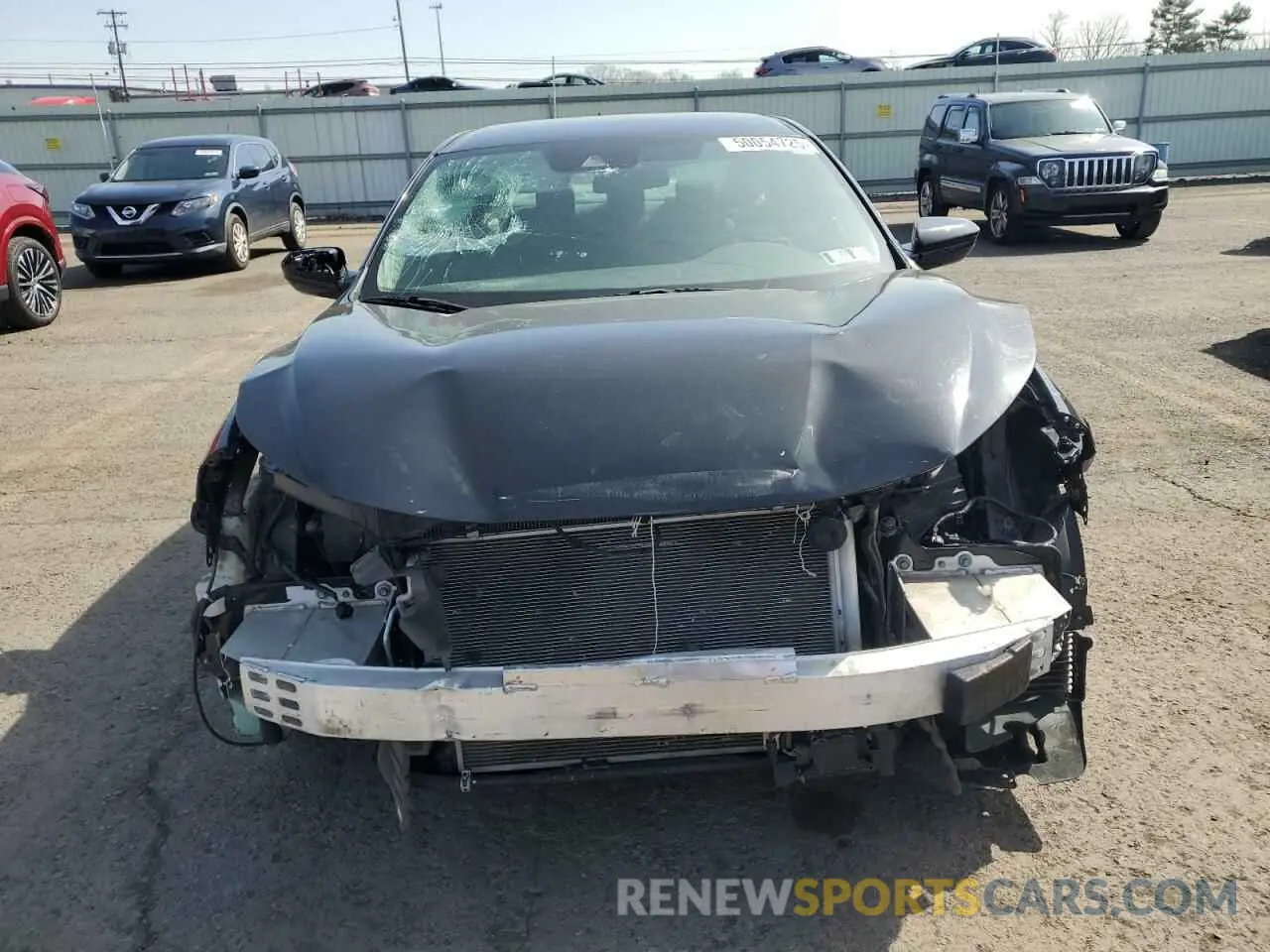 5 fotografías del automóvil dañado 19XZE4F15KE017130 HONDA INSIGHT 2019