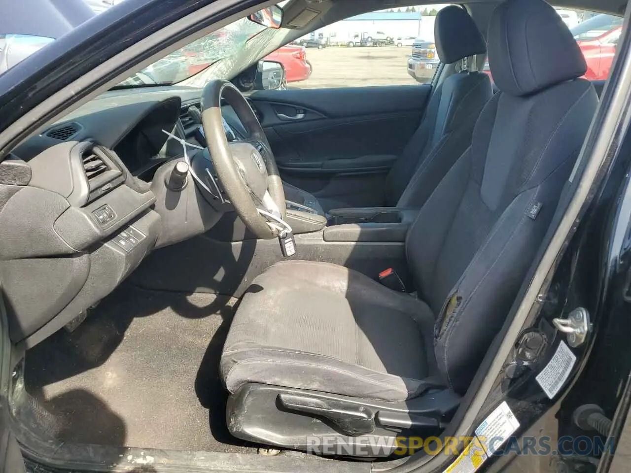 7 fotografías del automóvil dañado 19XZE4F15KE017130 HONDA INSIGHT 2019