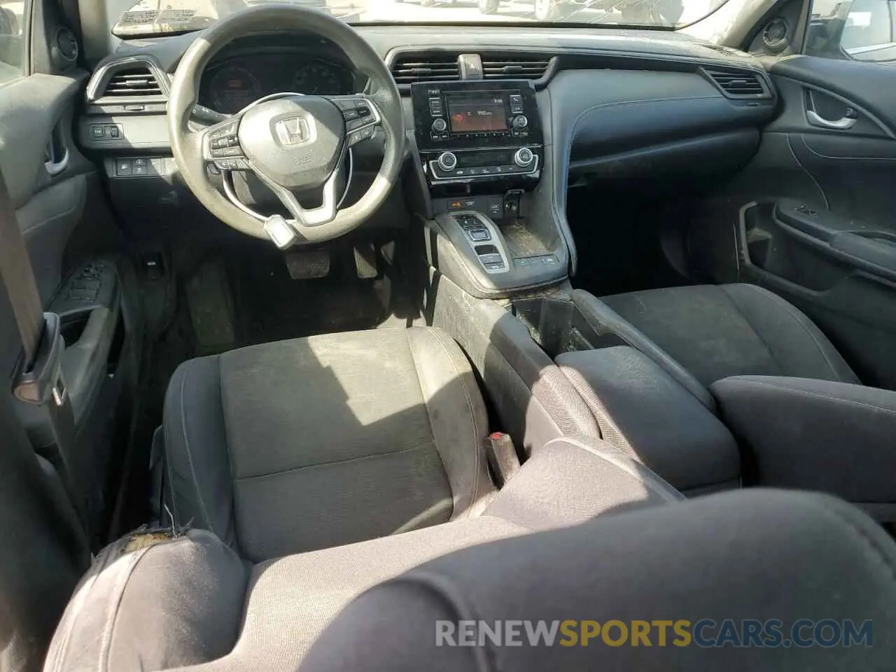 8 fotografías del automóvil dañado 19XZE4F15KE017130 HONDA INSIGHT 2019