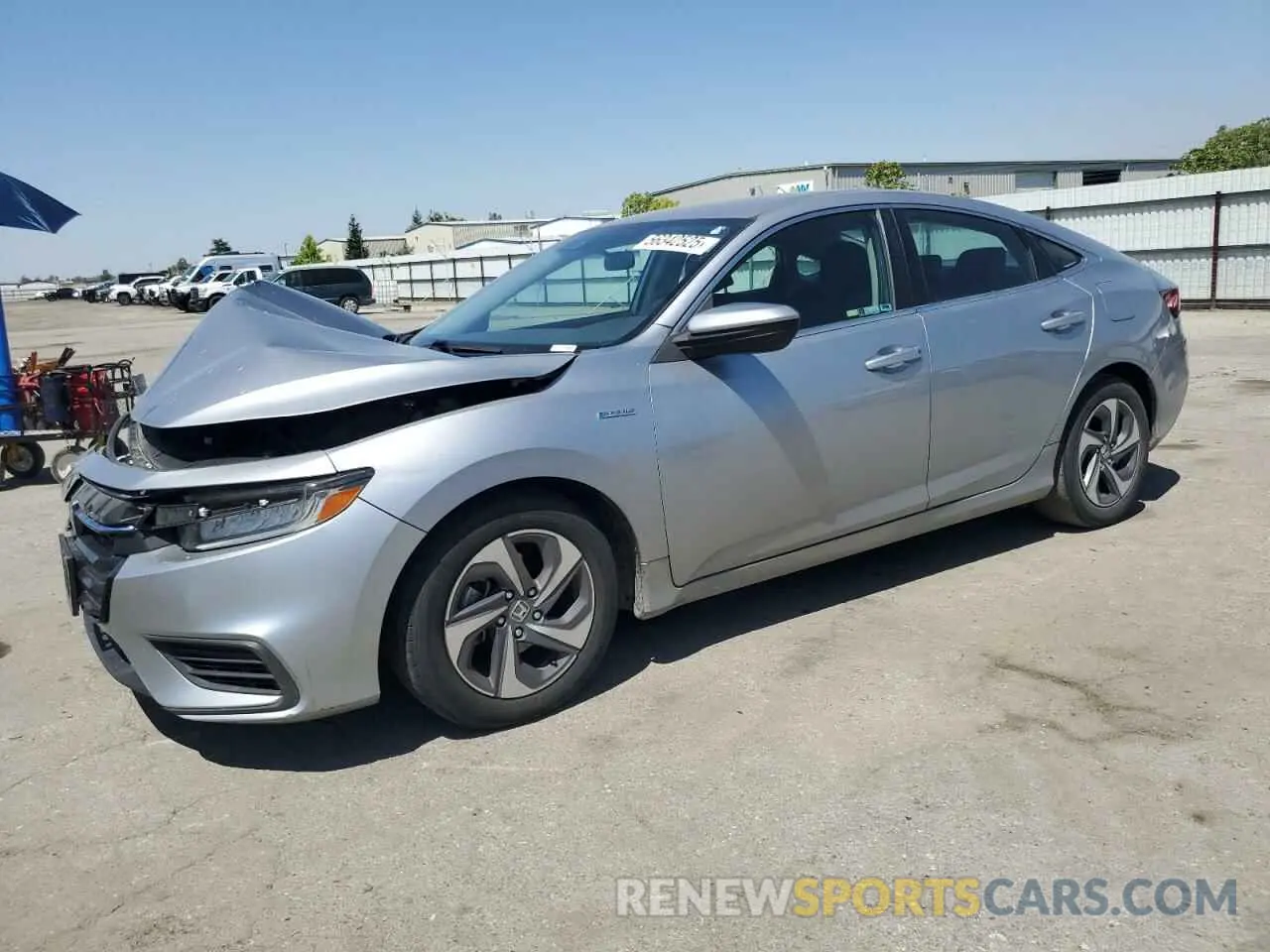 1 fotografías del automóvil dañado 19XZE4F15KE021890 HONDA INSIGHT 2019