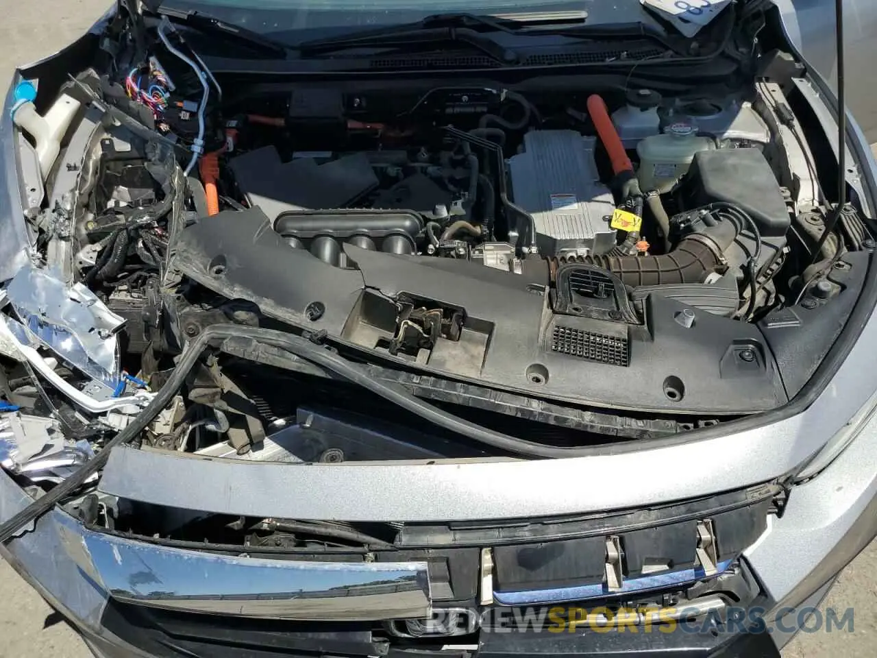 11 fotografías del automóvil dañado 19XZE4F15KE021890 HONDA INSIGHT 2019