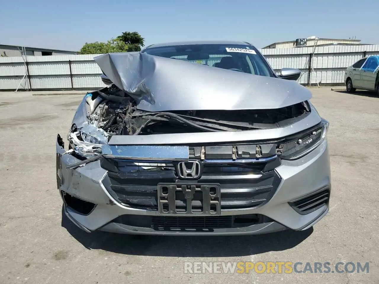 5 fotografías del automóvil dañado 19XZE4F15KE021890 HONDA INSIGHT 2019