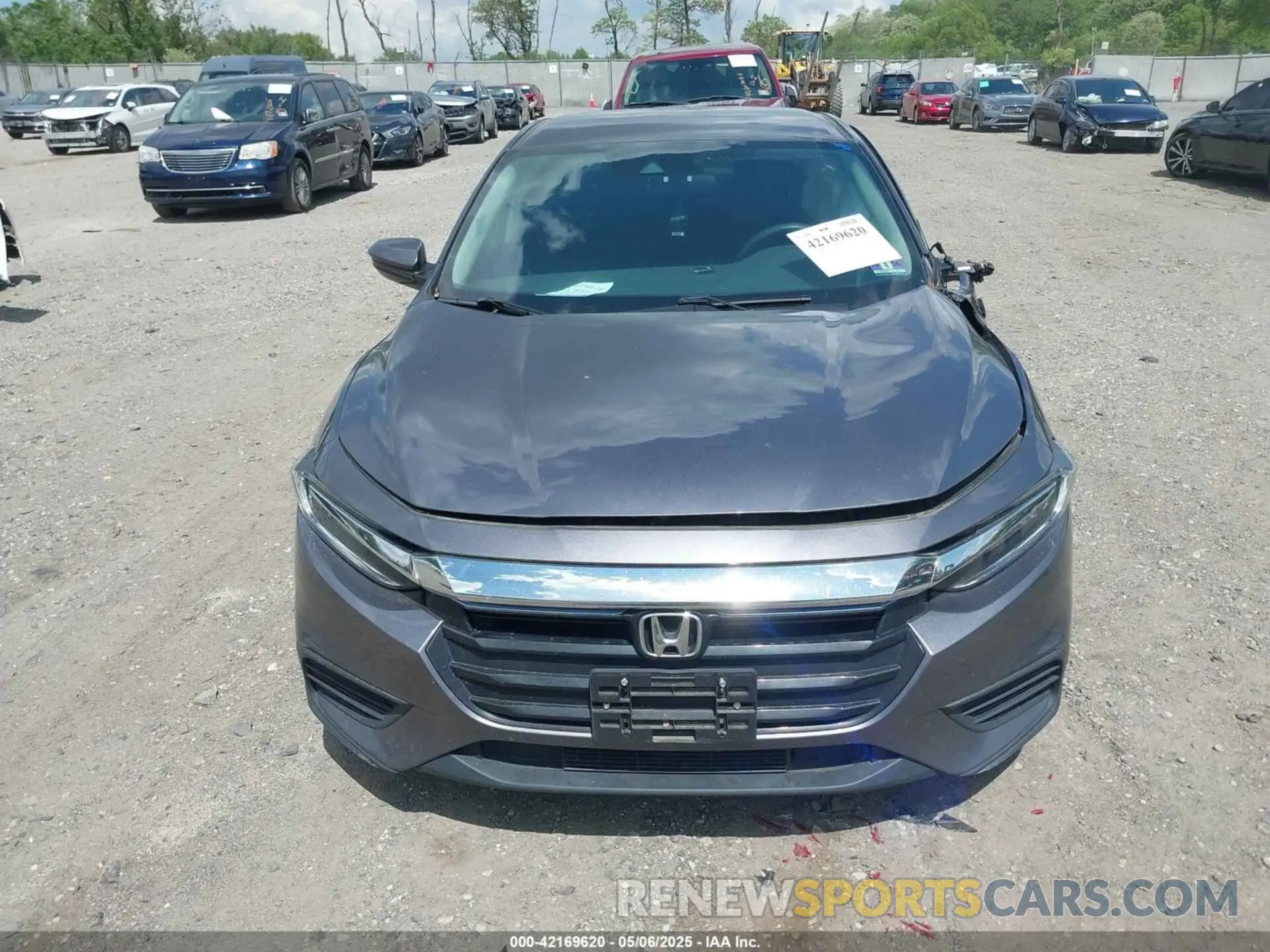 13 fotografías del automóvil dañado 19XZE4F16KE011059 HONDA INSIGHT 2019