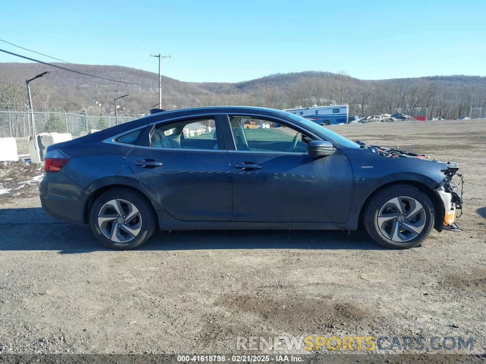 13 fotografías del automóvil dañado 19XZE4F16KE022224 HONDA INSIGHT 2019