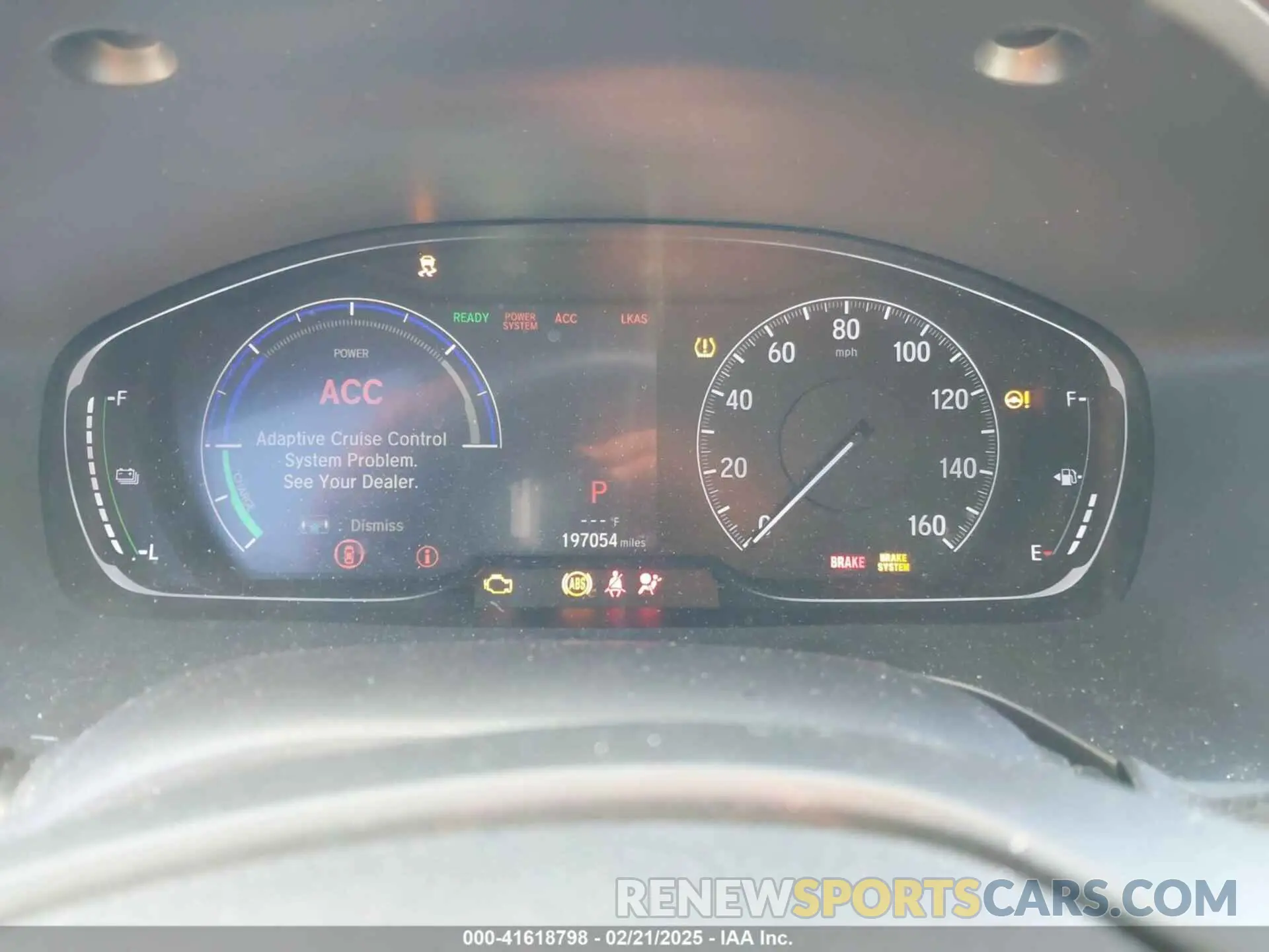 7 fotografías del automóvil dañado 19XZE4F16KE022224 HONDA INSIGHT 2019
