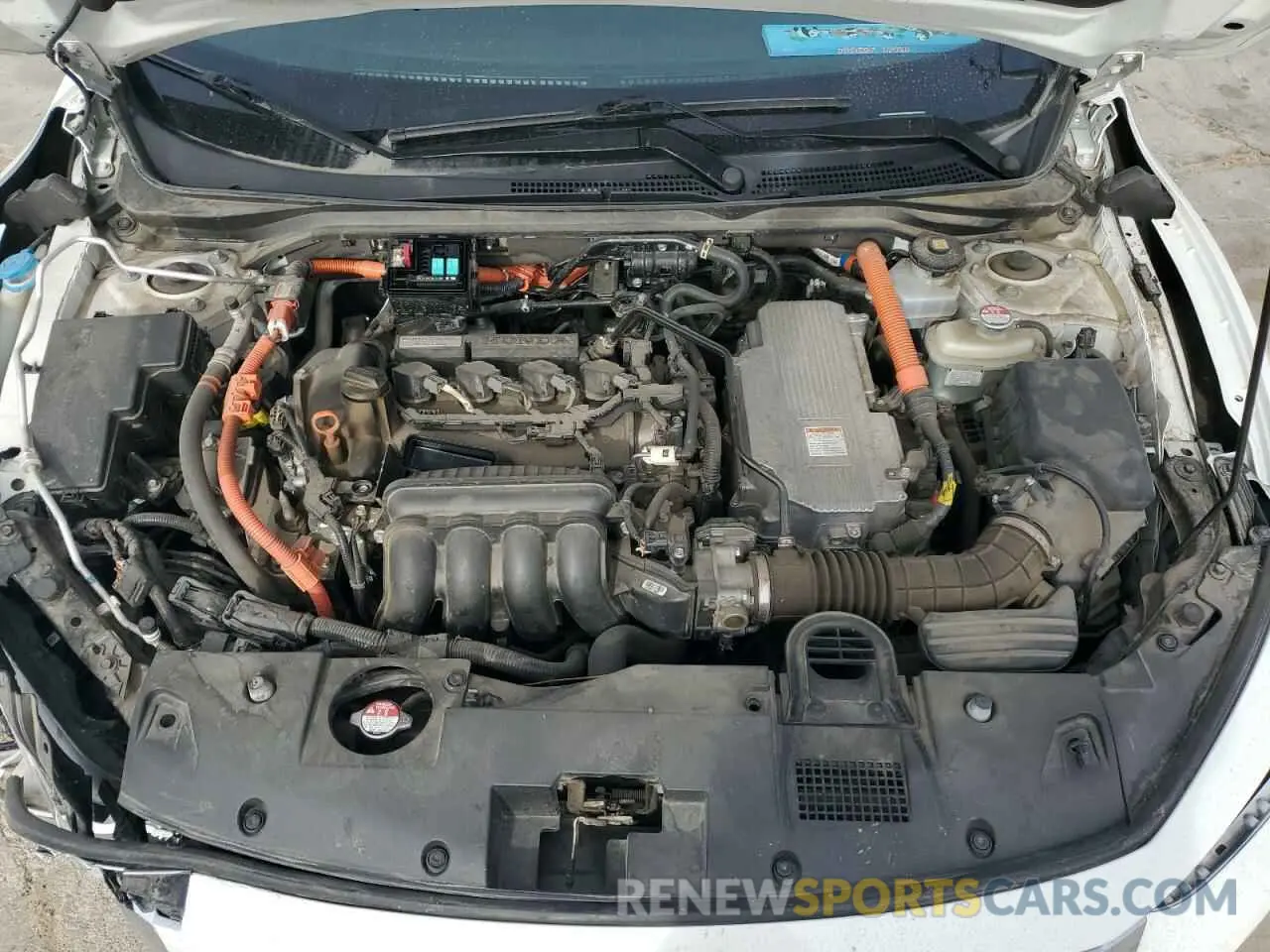 11 fotografías del automóvil dañado 19XZE4F16KE023714 HONDA INSIGHT 2019