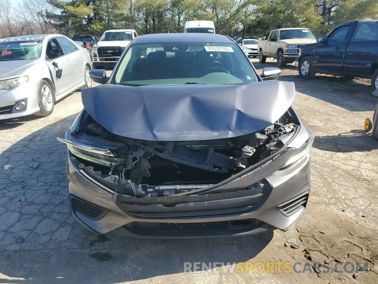 5 fotografías del automóvil dañado 19XZE4F17KE004718 HONDA INSIGHT 2019